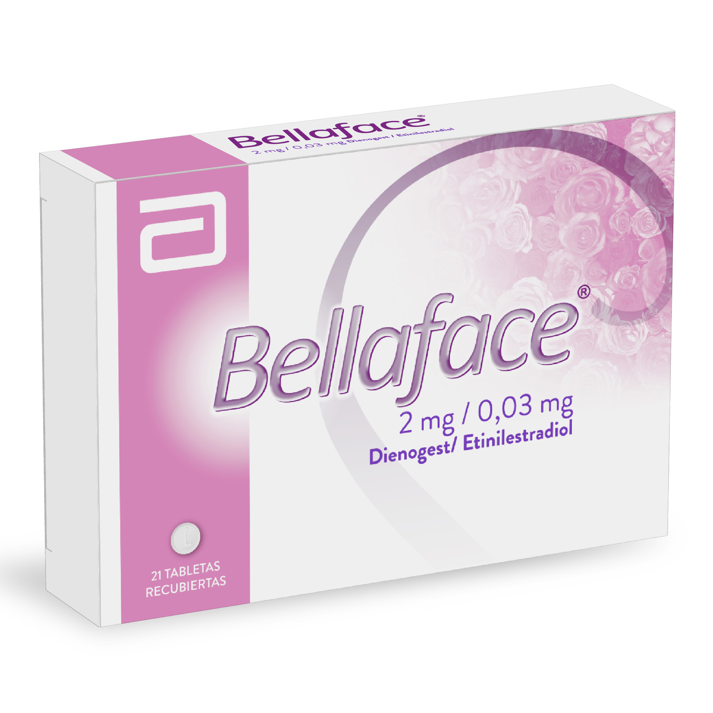 Bellaface 21 comprimidos – Dienogest/Etinilestradiol