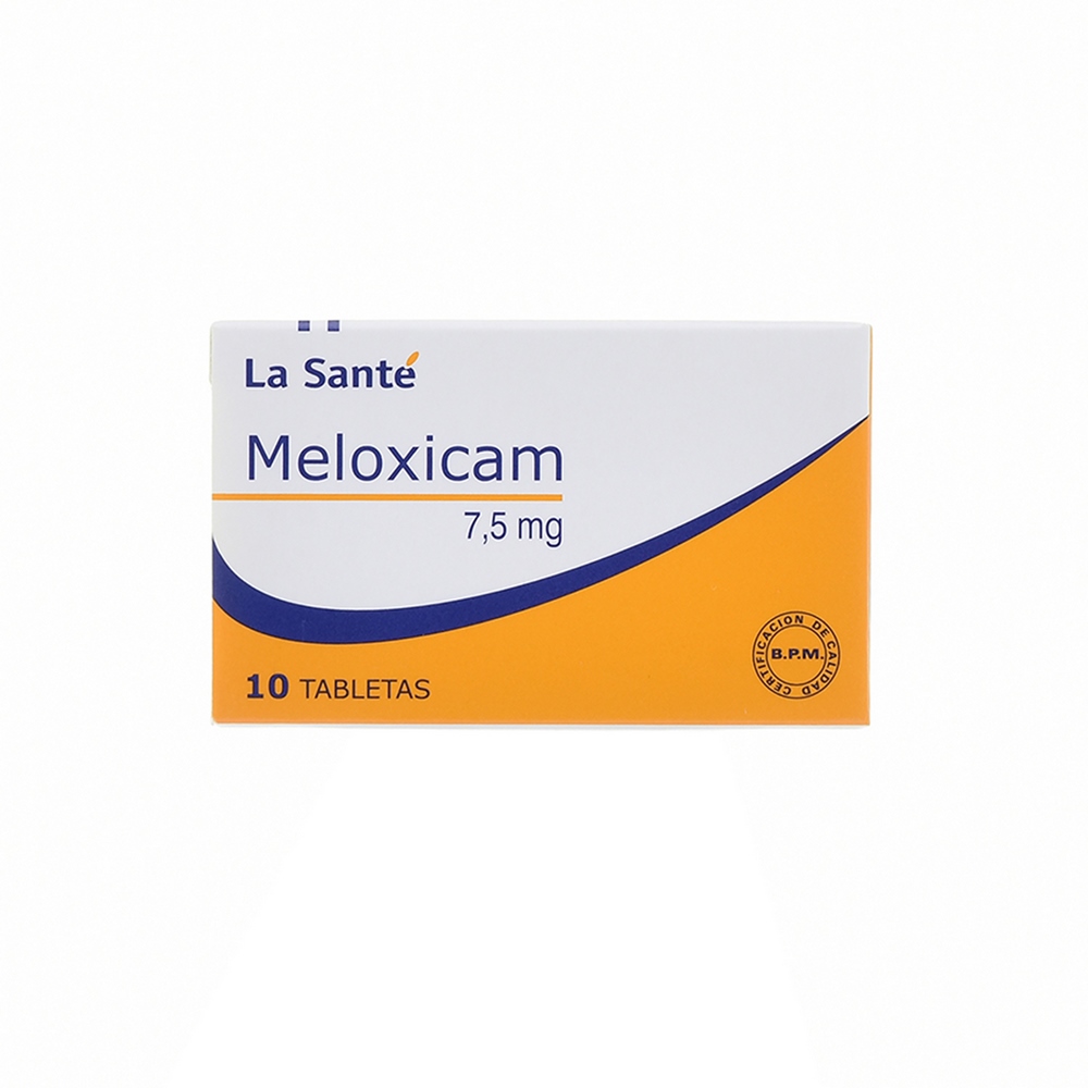 Meloxicam 7.5 mg - 10 tabletas | La Santé