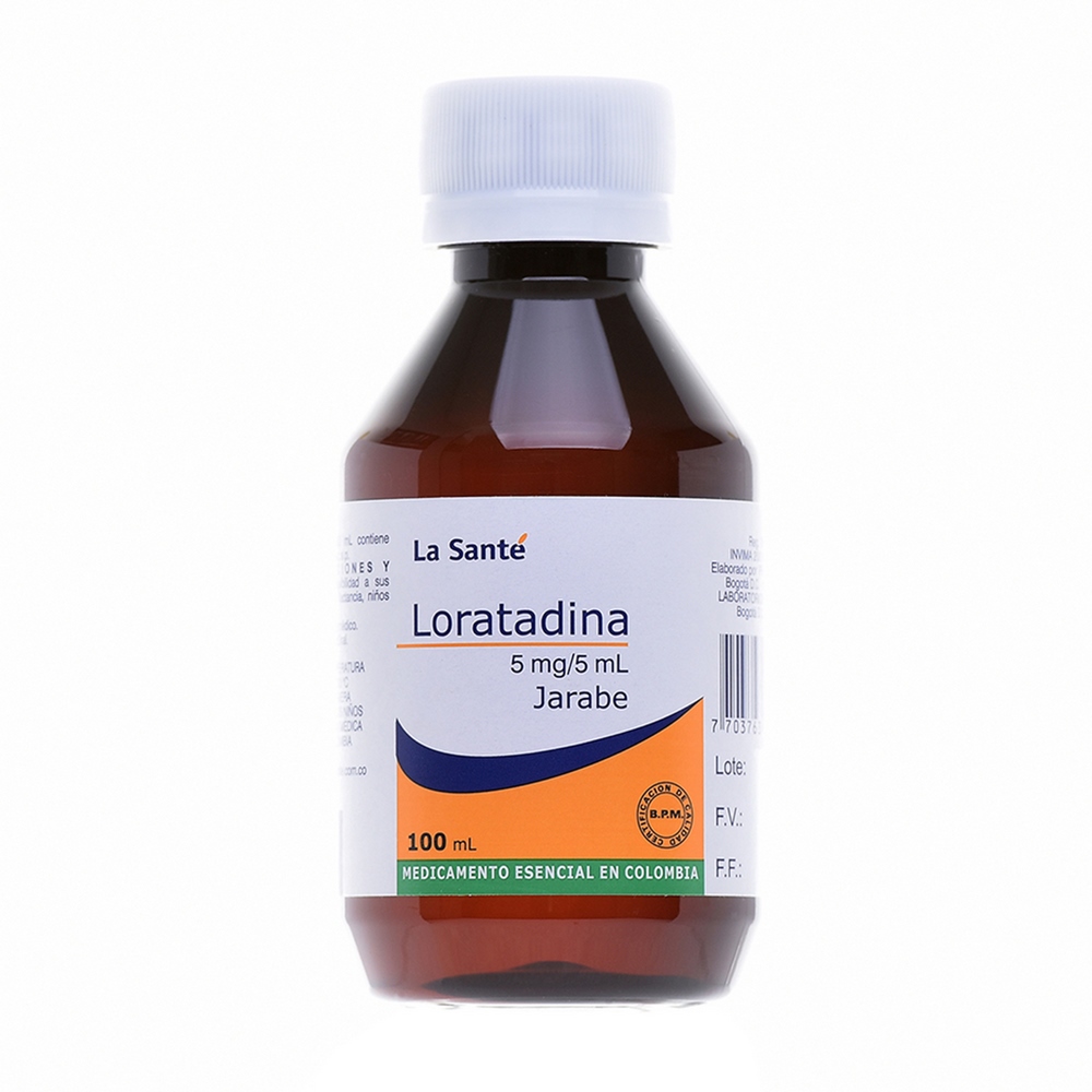 Loratadina Jarabe 100 ml – La Santé