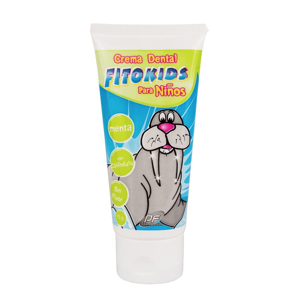 Pasta dental infantil sin fluor 75 g - Fitokids