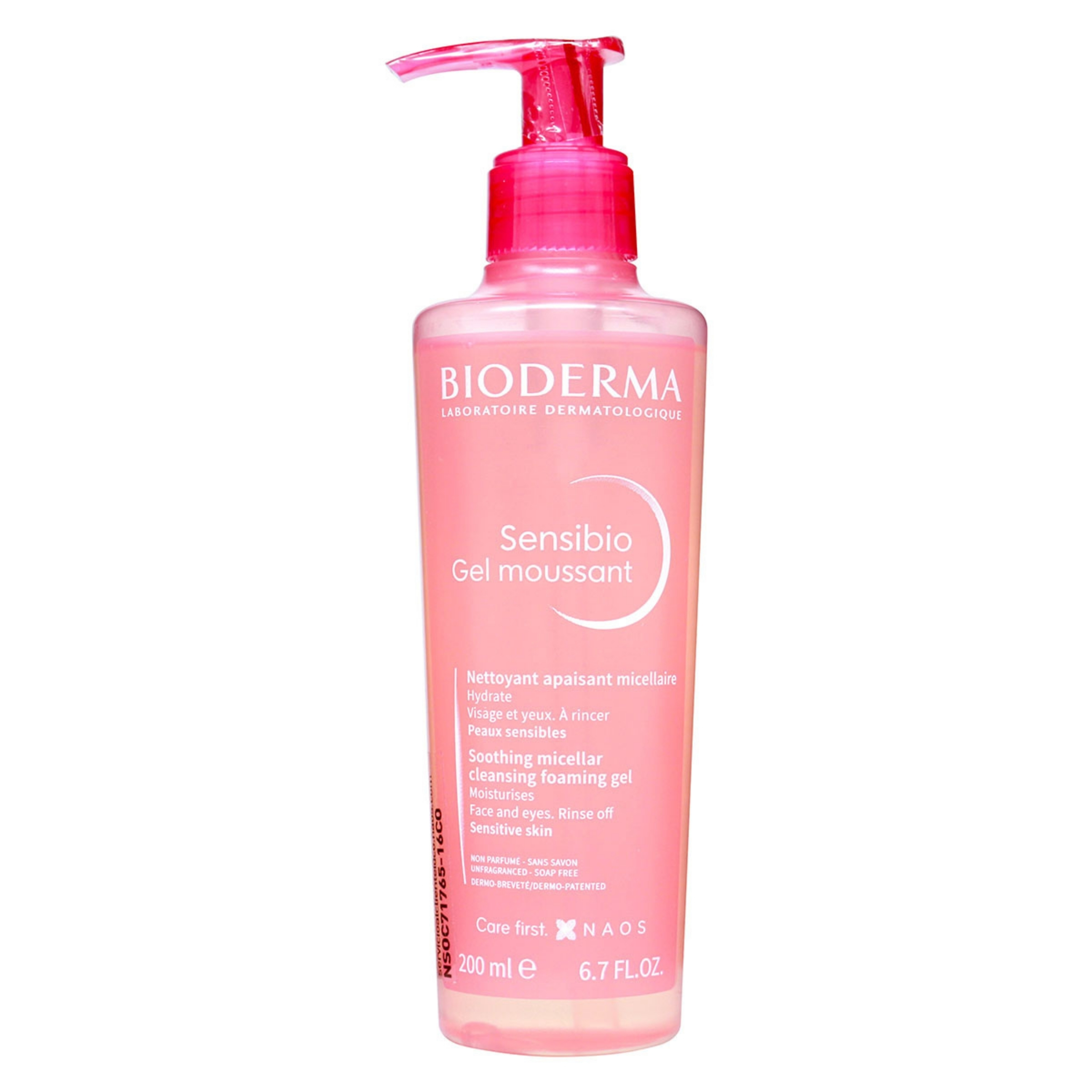 Gel limpiador Sensibio Moussant – Bioderma 200 ml