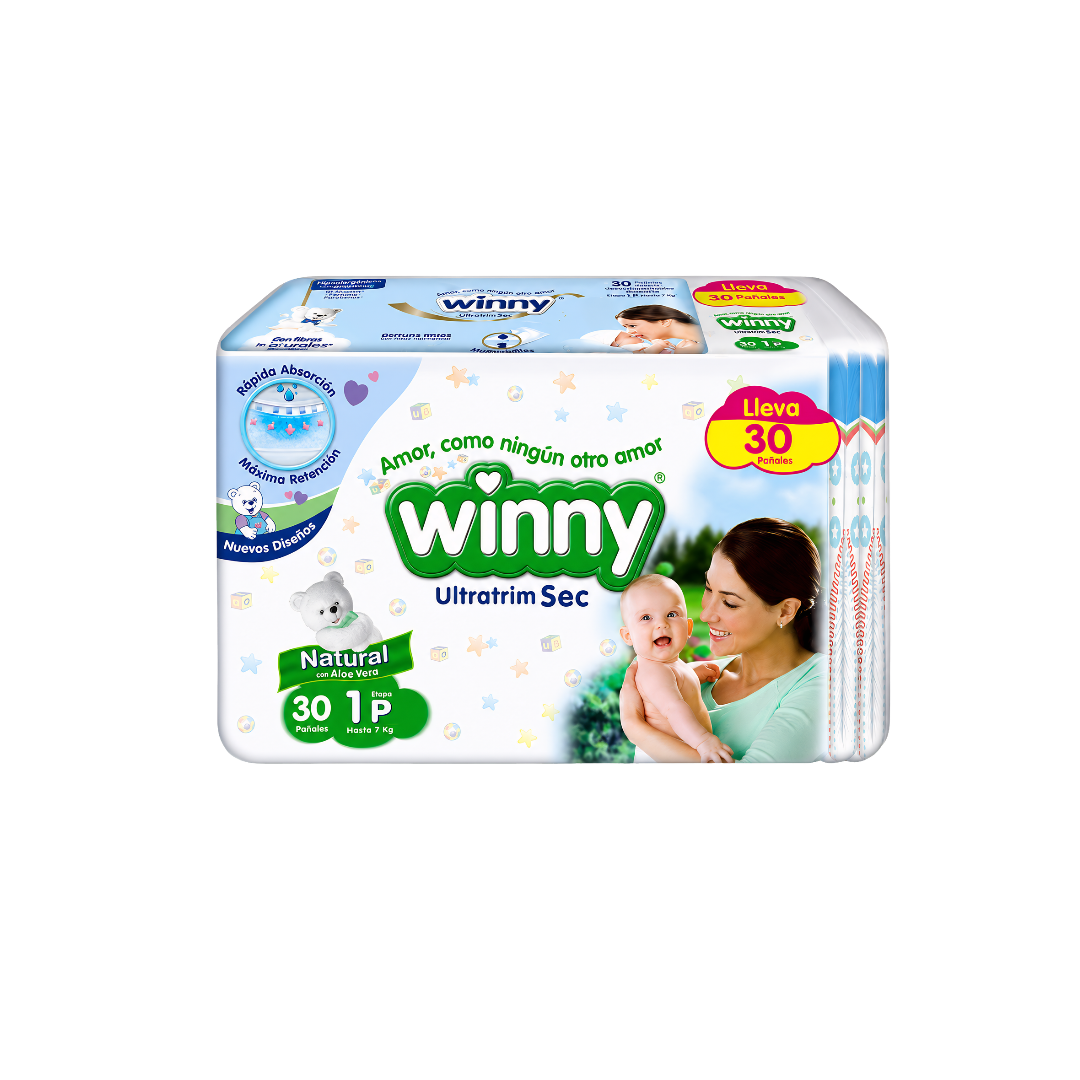 Pañal Winny Etapa 1 – 30 unidades