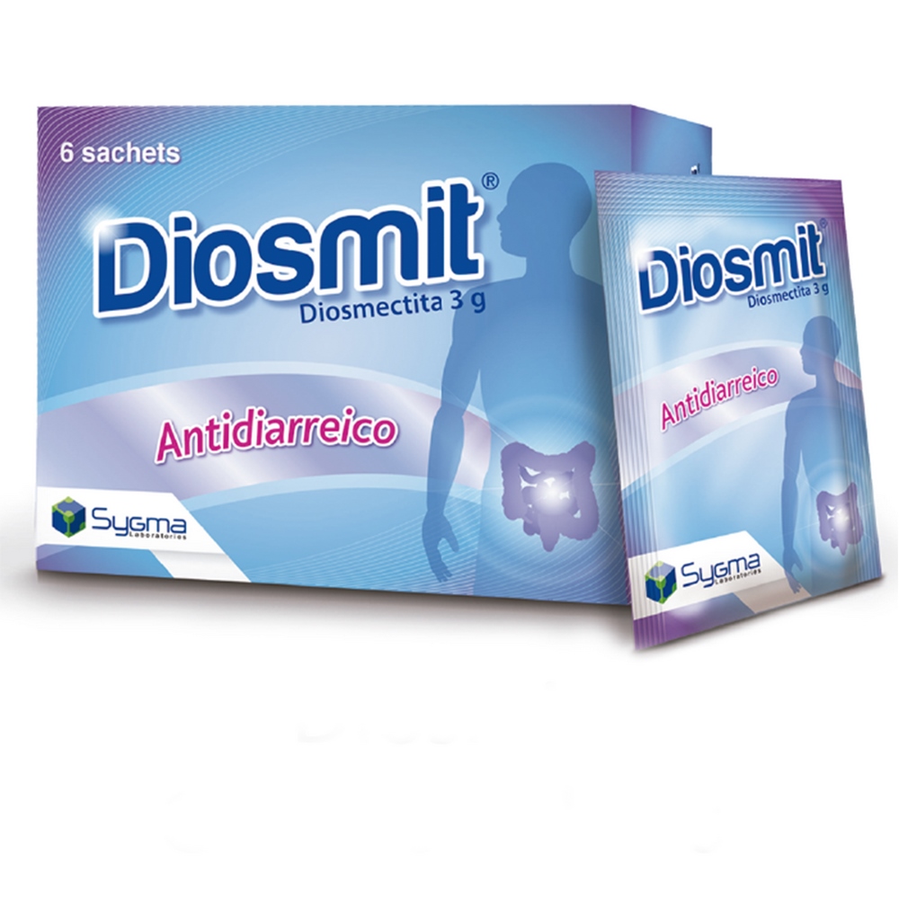 DIOSMIT 3 g, 6 sobres - Diosmectita