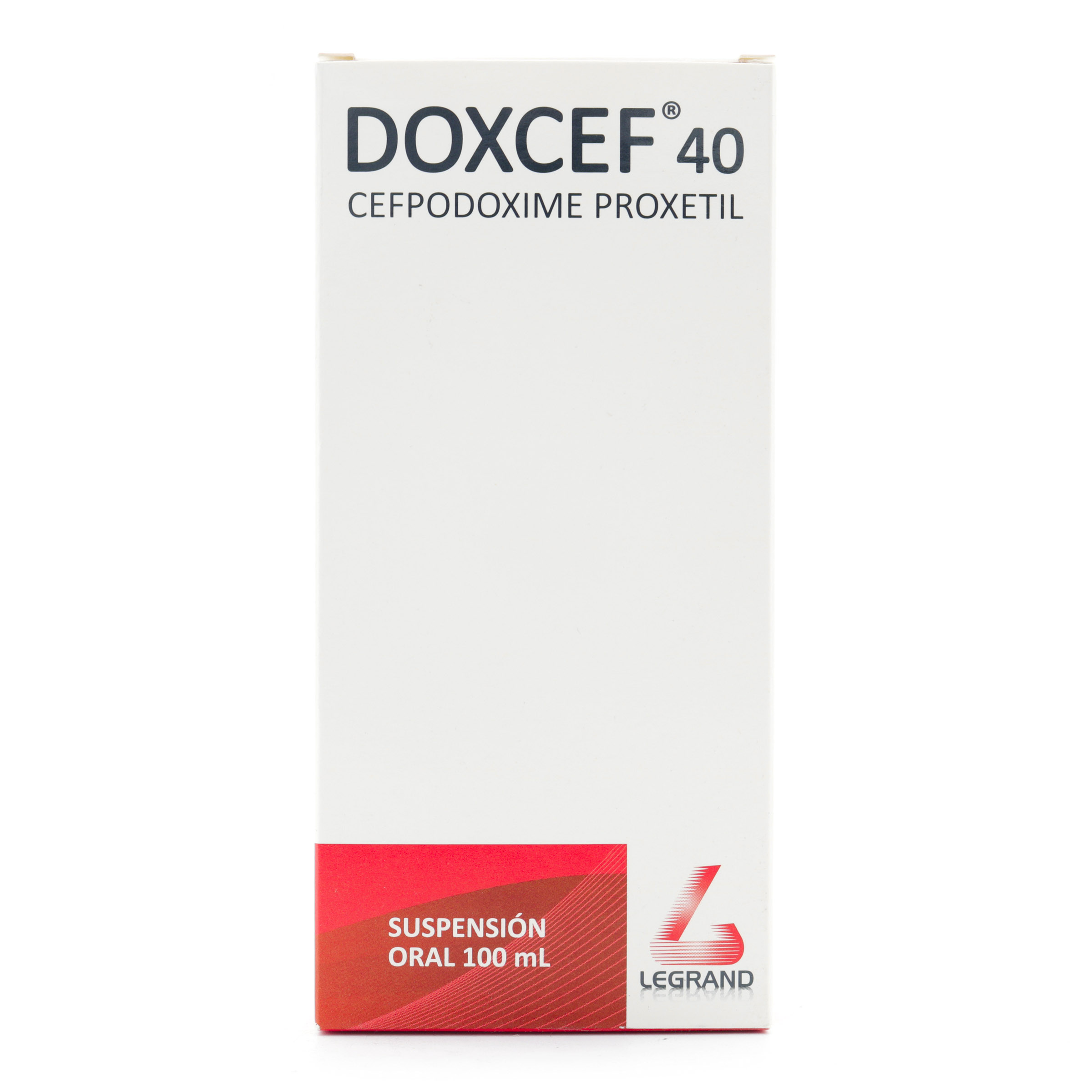 Doxcef Cefpodoxima 40 mg/100 mL