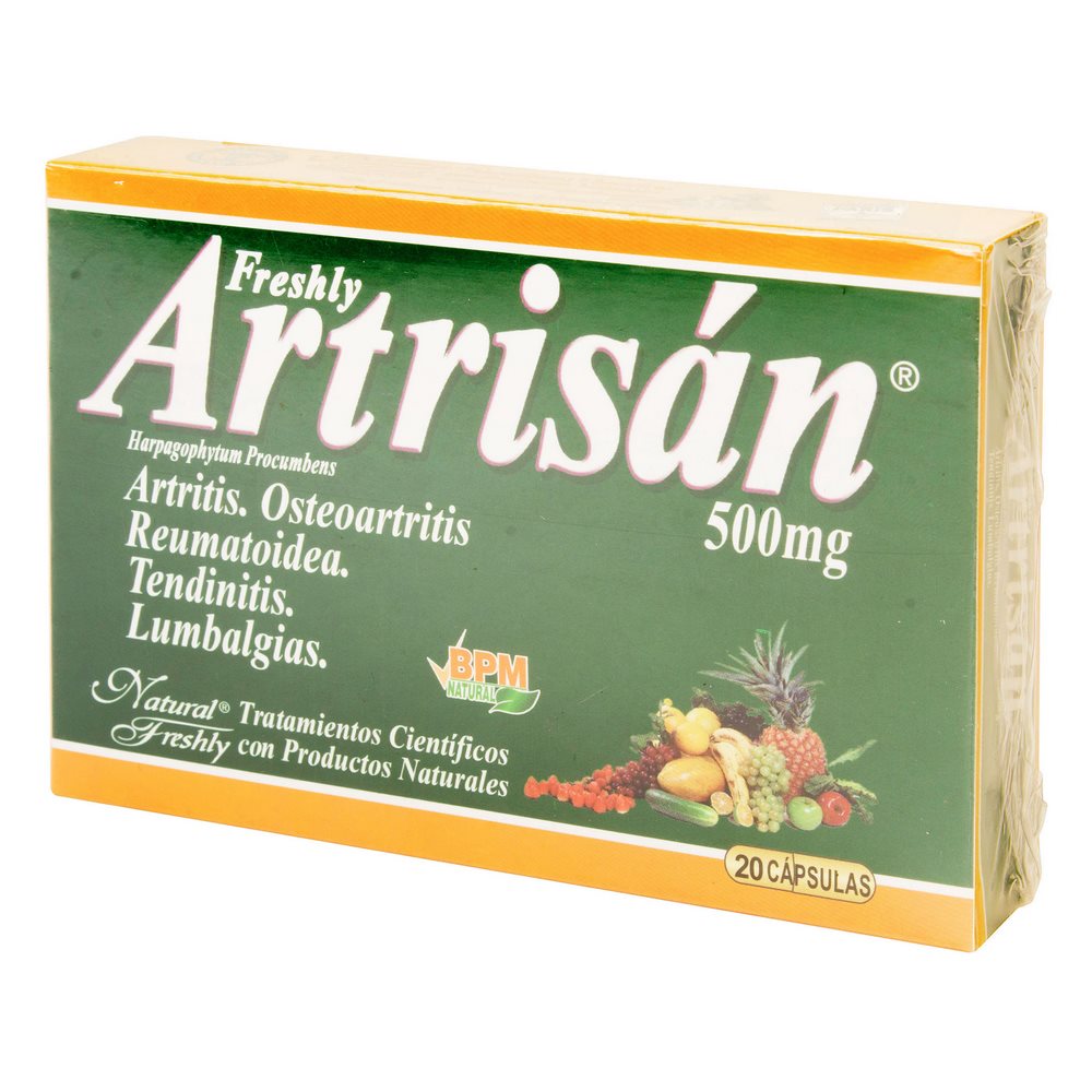 Artrisán 20 cápsulas – producto natural