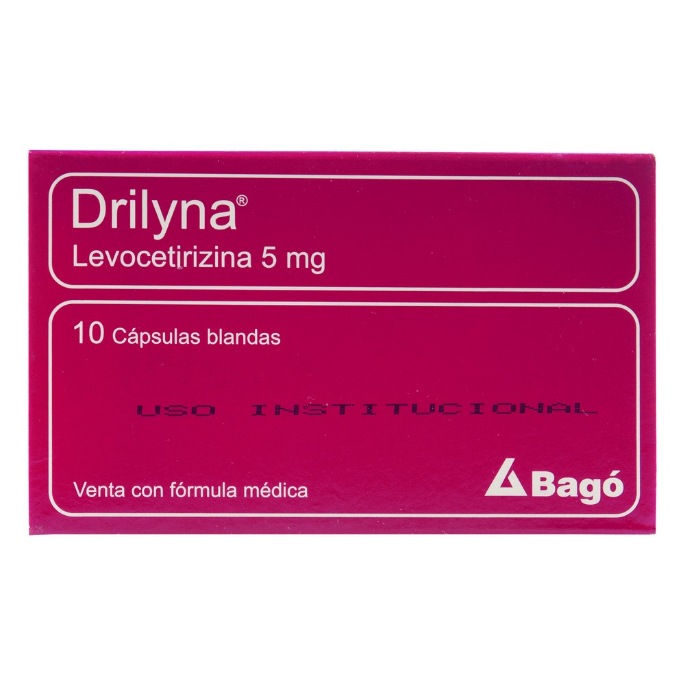 Drilyna 5 mg – Levocetirizina 10 cápsulas | Bagó Colombia