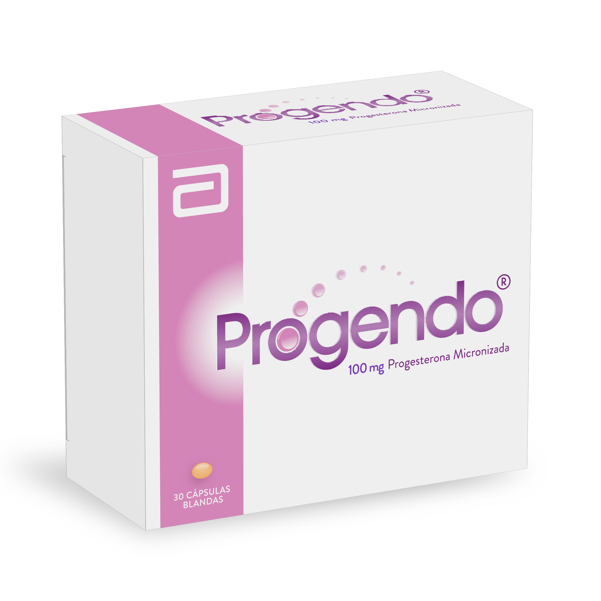 Progendo 100 mg Progesterona, 30 cápsulas