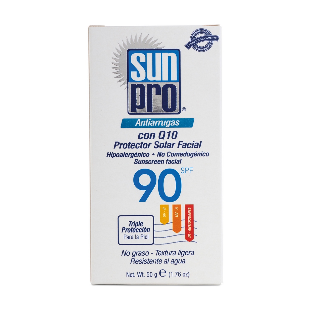Bloqueador solar facial SPF 90 - 50 g