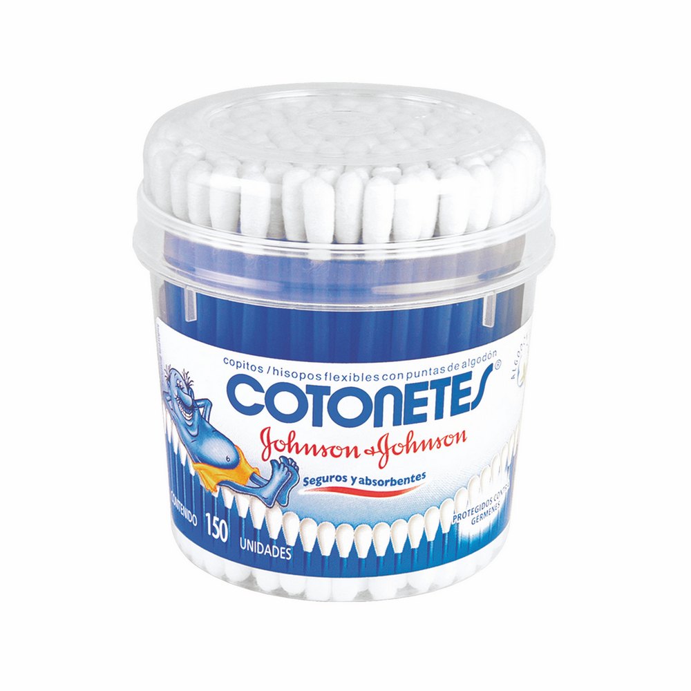 Copitos de algodón JJ 150 uds - Johnson & Johnson