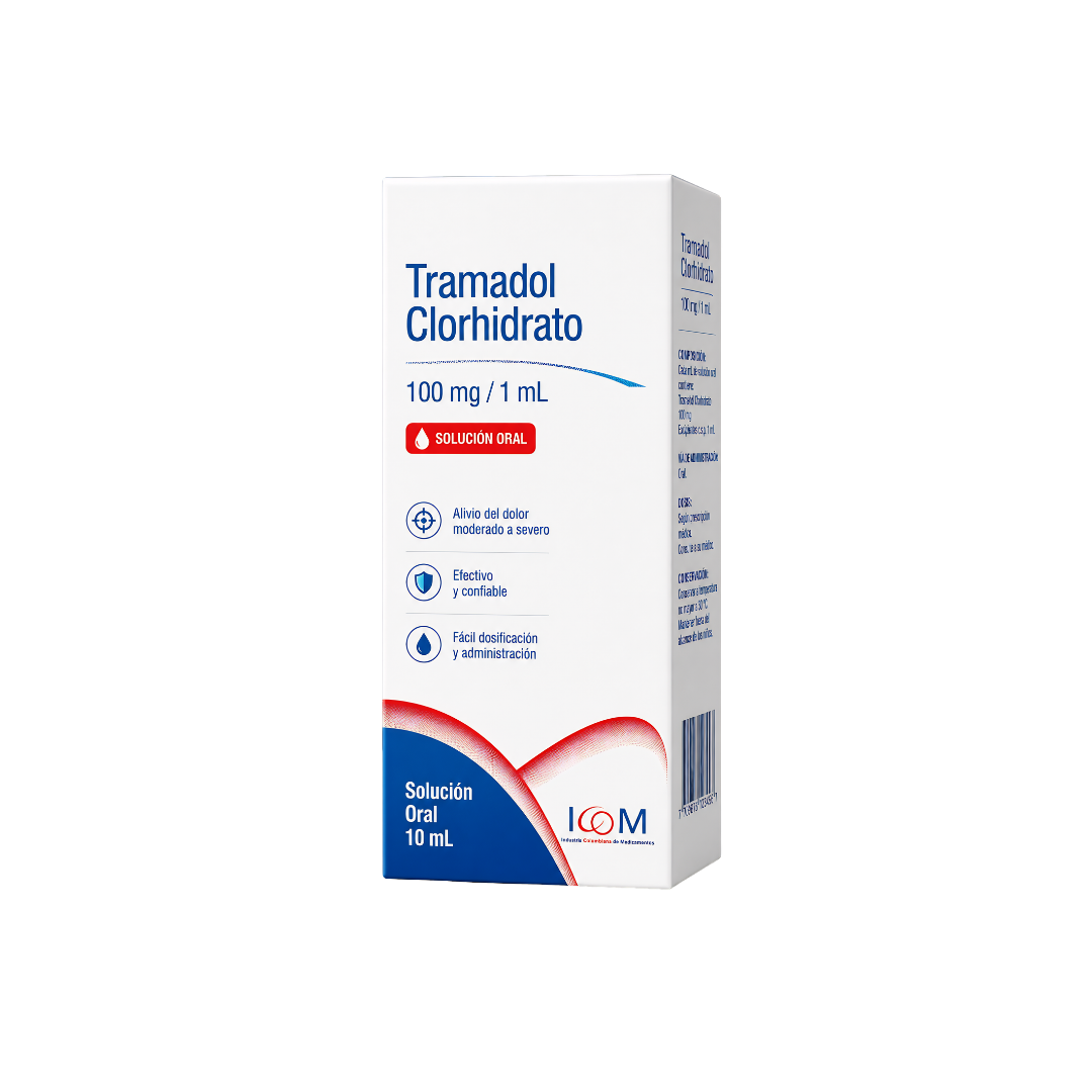 TRAMADOL 100 mg GOTAS - 10 ml | ICOM