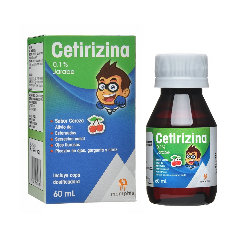 Cetirizina 60 ml JBE – Memphis