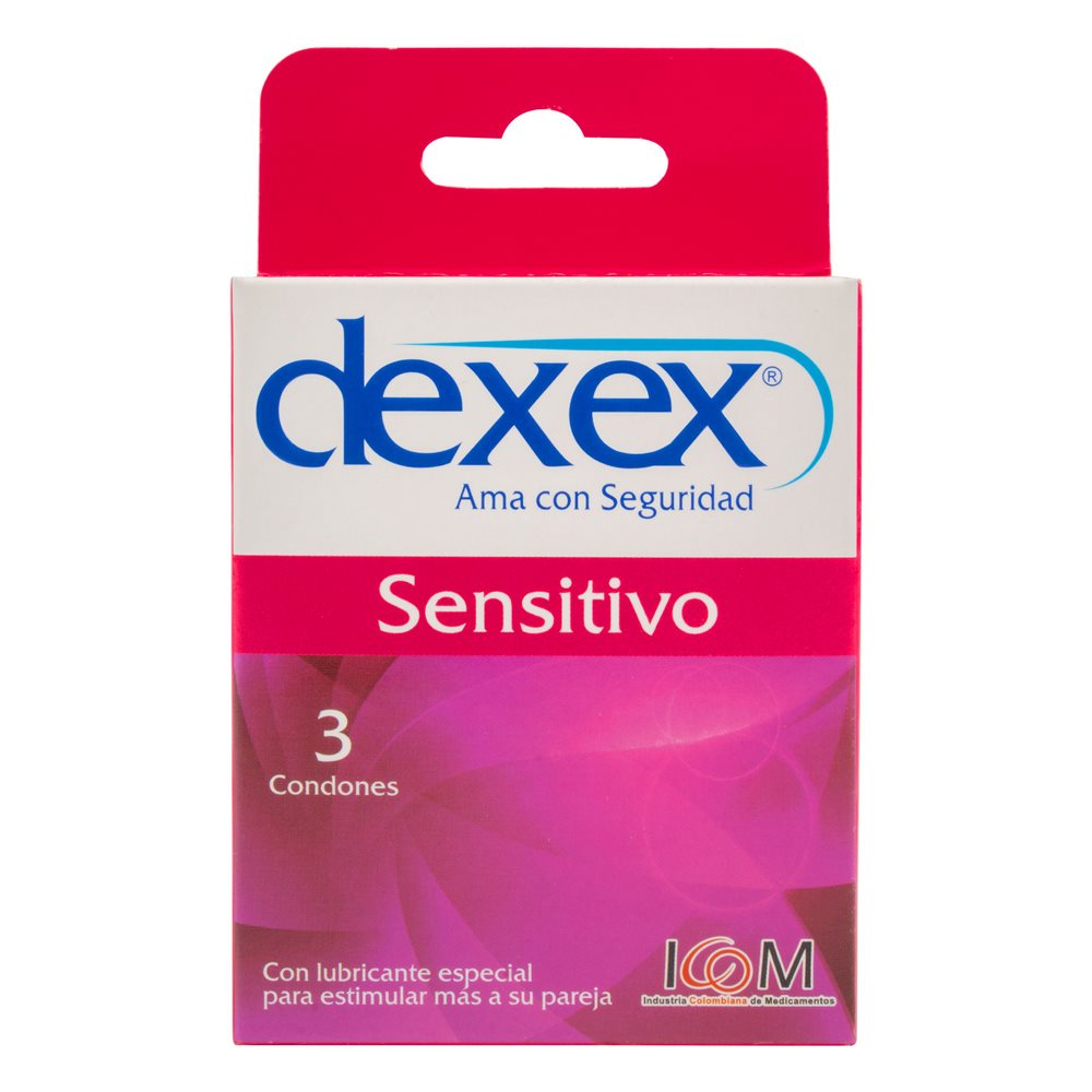 Preservativos Dexex Sensitivo ICOM – Pack de 3