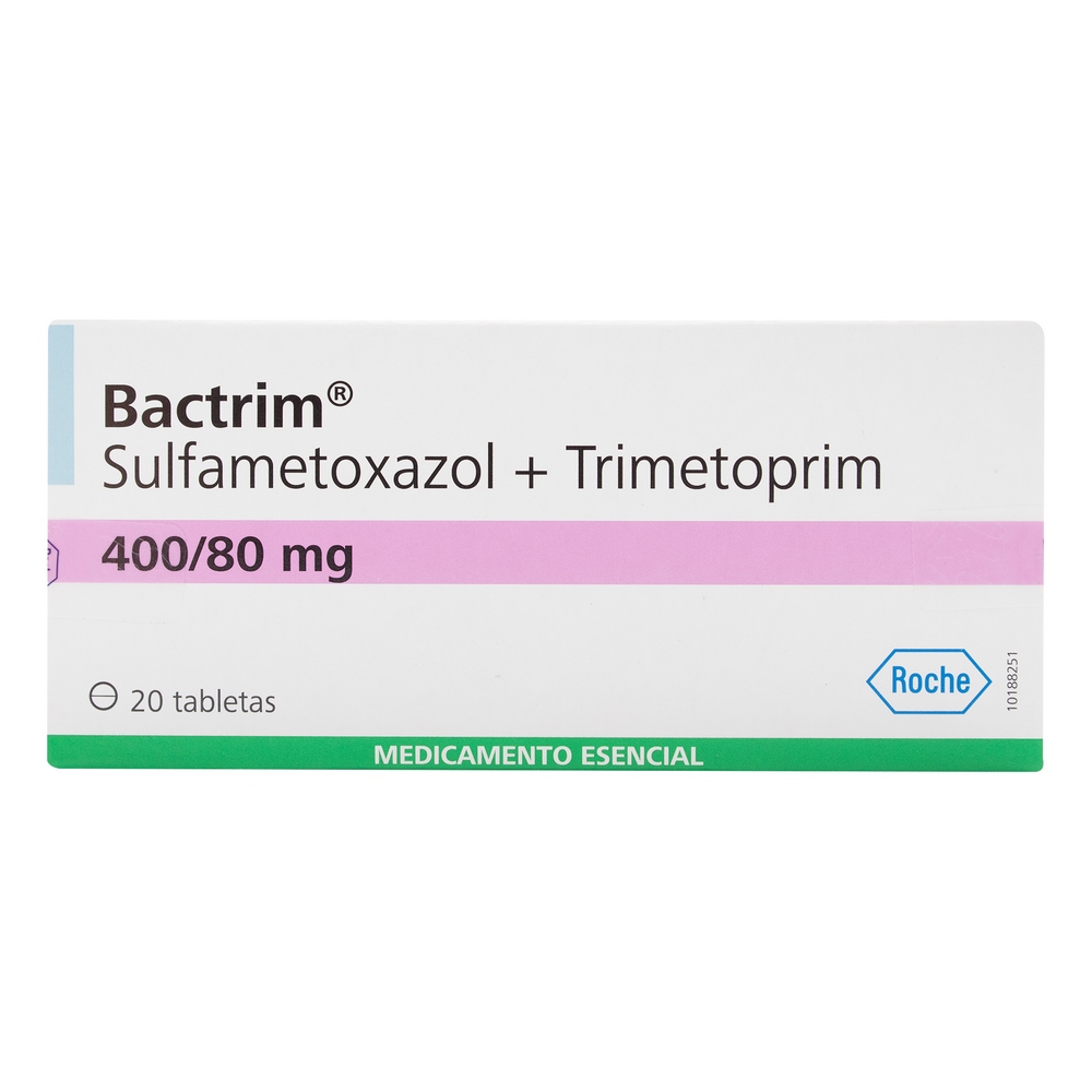 BACTRIM 80/400 mg, 20 tabletas