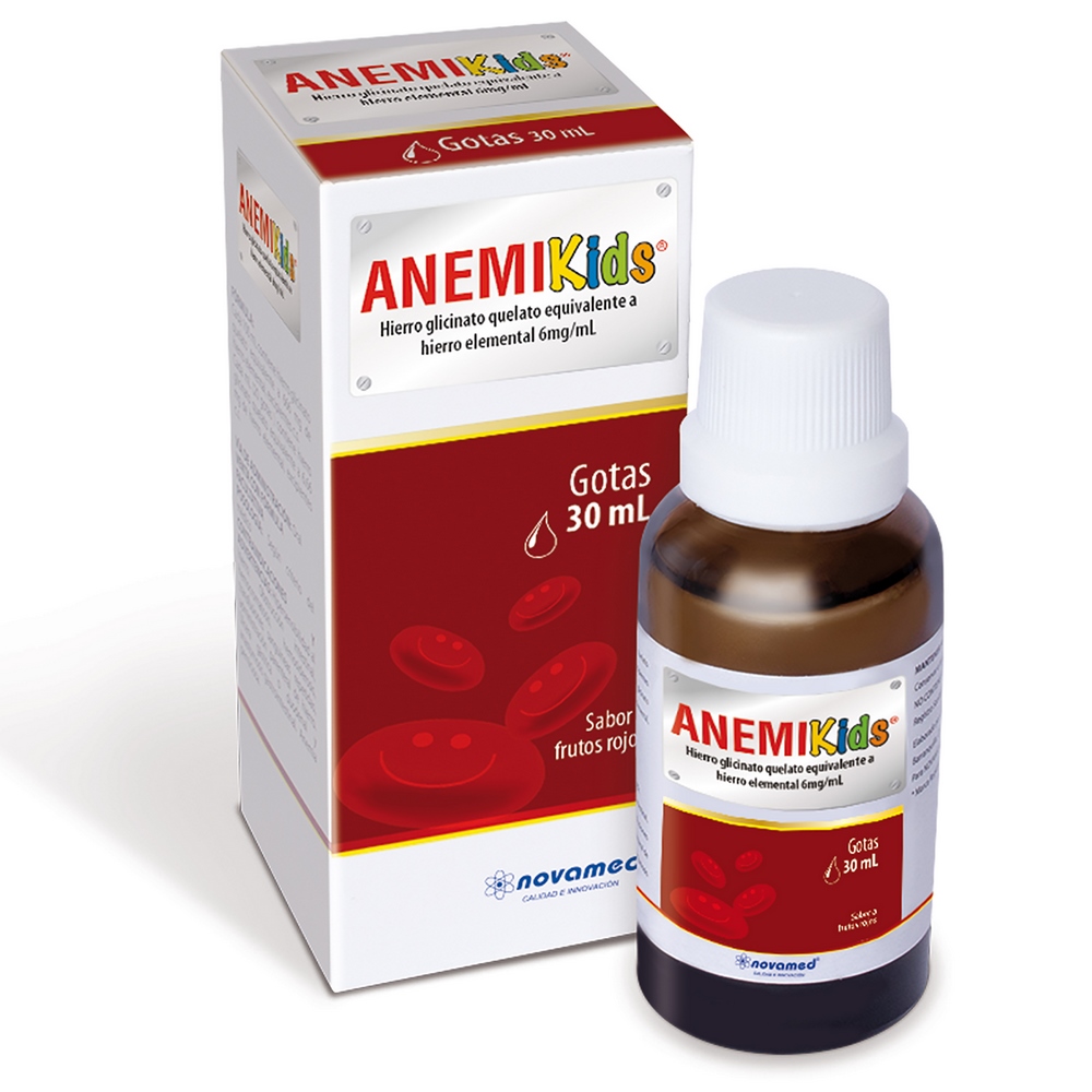 Anemikids Gotas 30 ml – Hierro (3%)