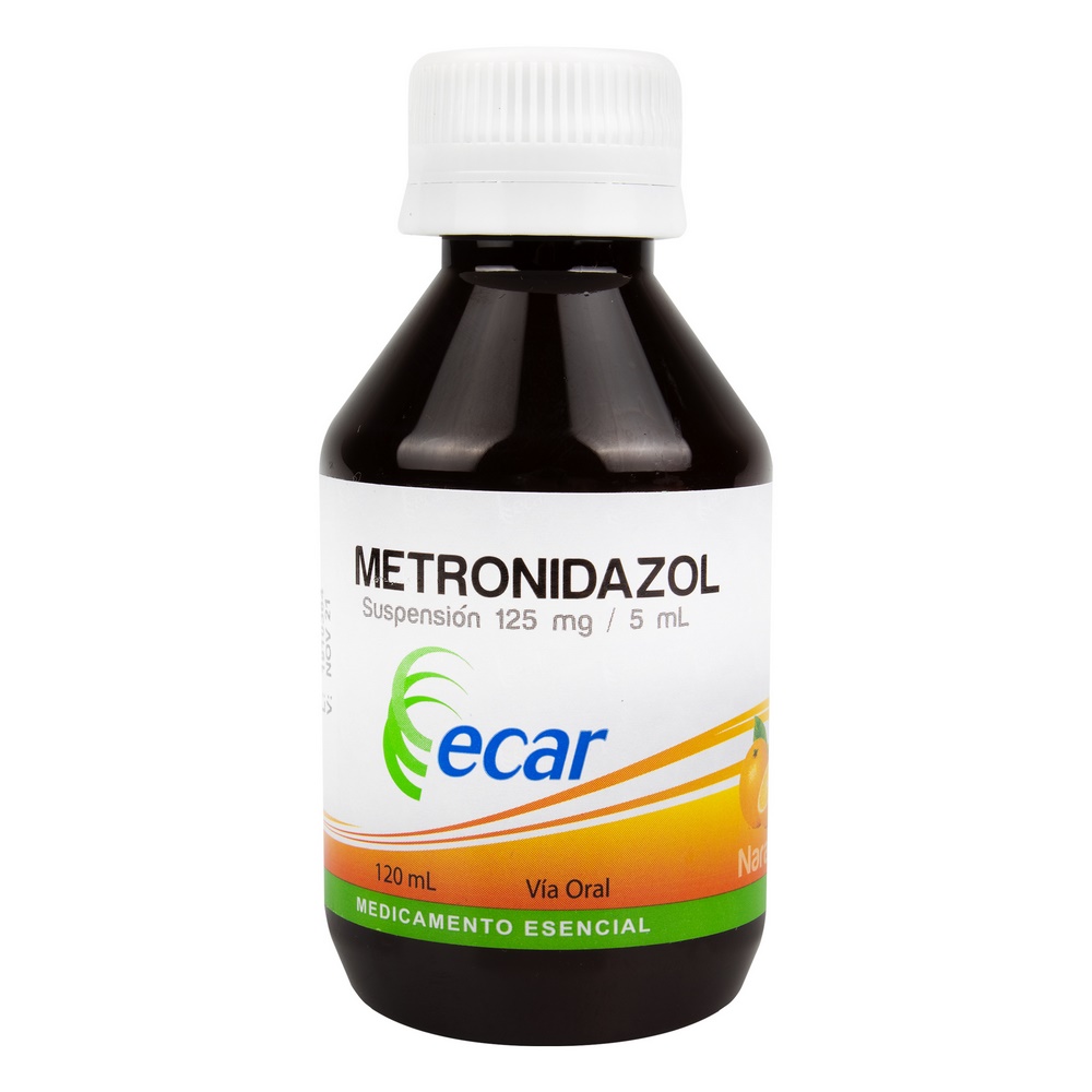 Metronidazol 125 mg – Suspensión 120 ml