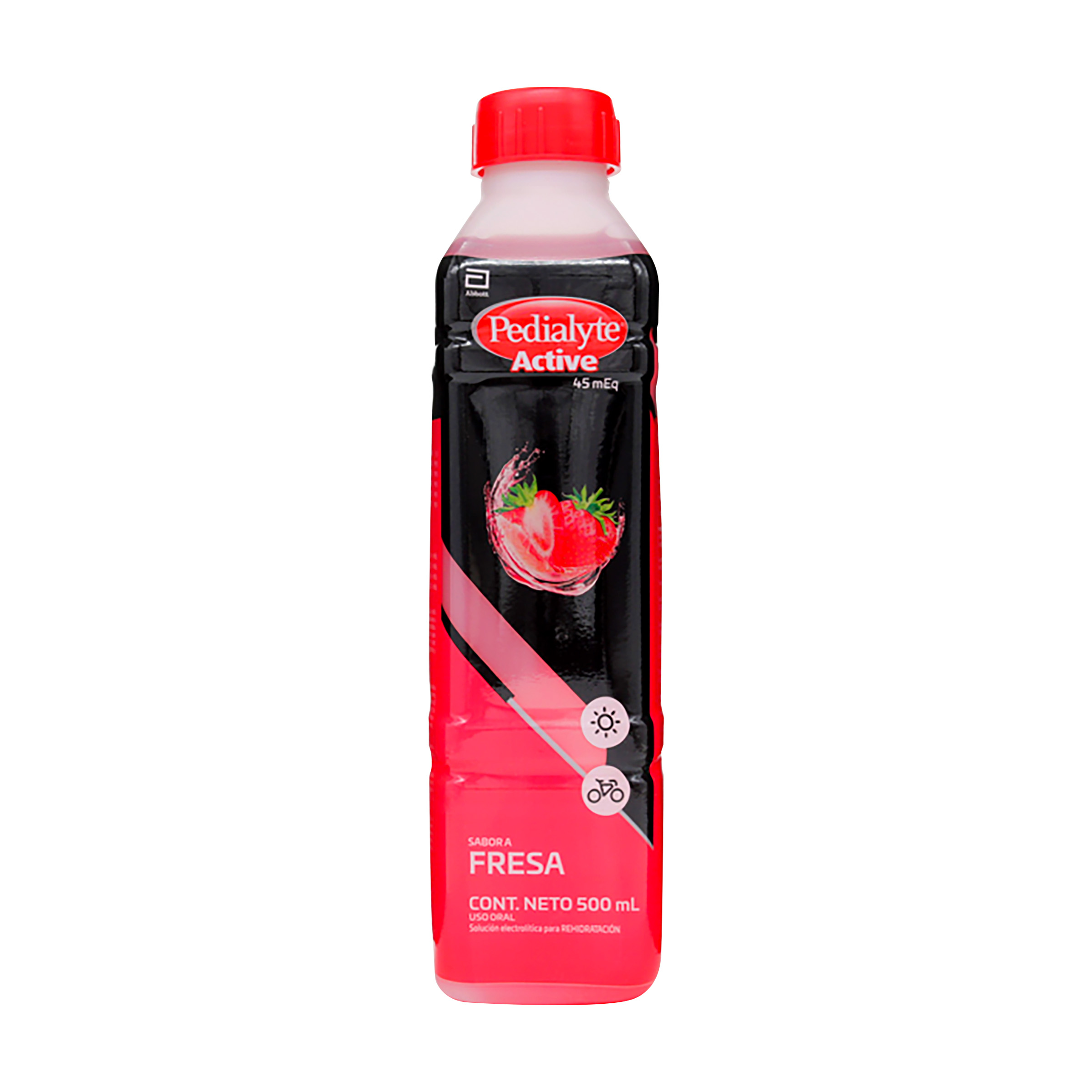Pedialyte con Zinc 500 ml sabor fresa
