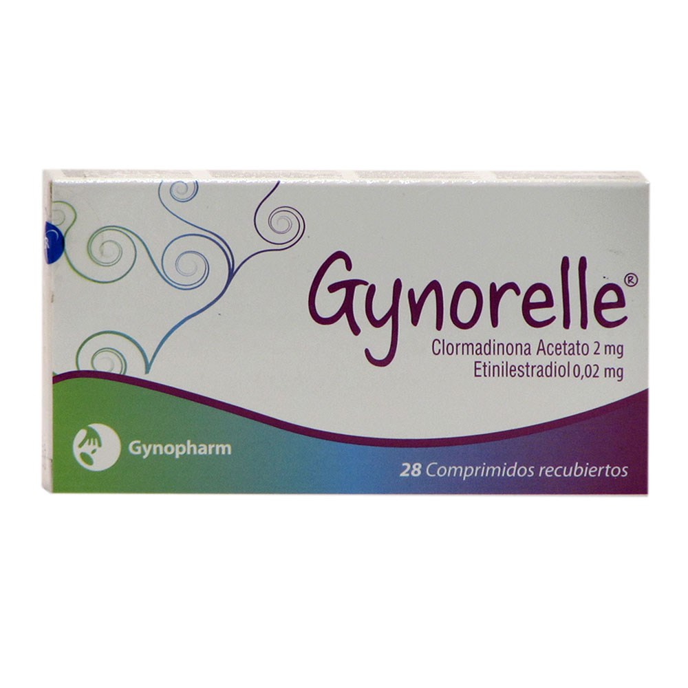 Gynorelle – 28 tabletas anticonceptivas (clormadinona/etinilestradiol)