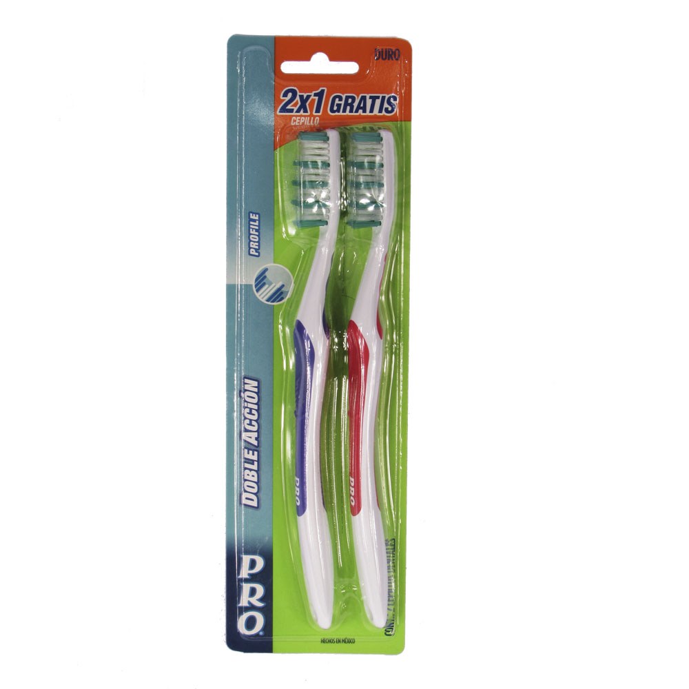 Cepillo dental Pro1000 adulto 2x1