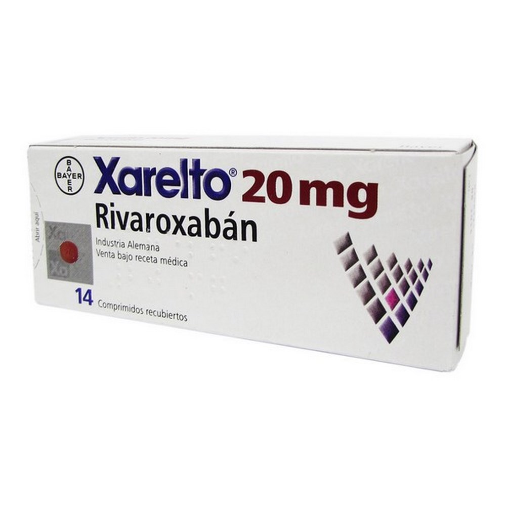 Xarelto 20 mg - 14 cápsulas | Bayer