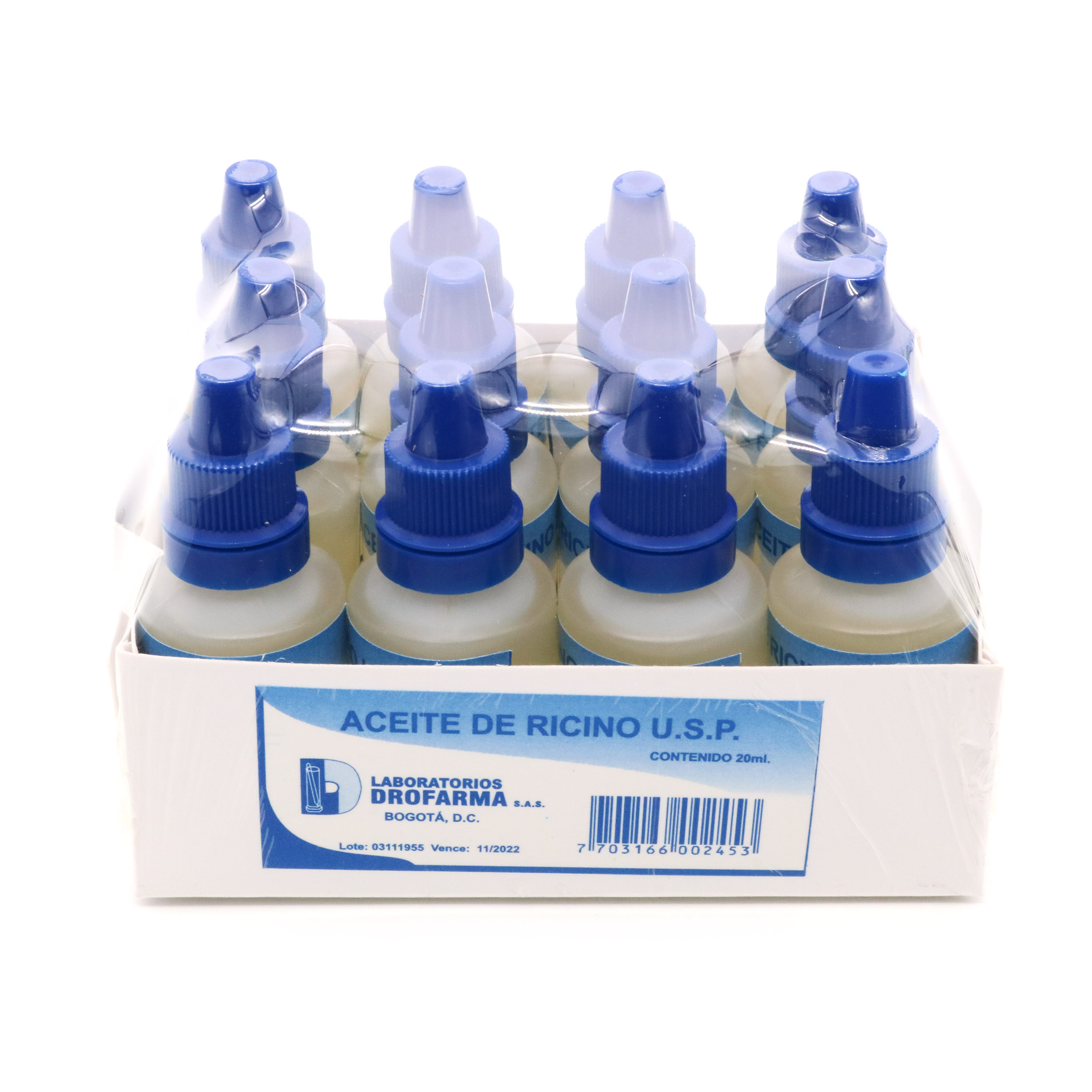 Aceite de Ricino 20 ml – Pack 12