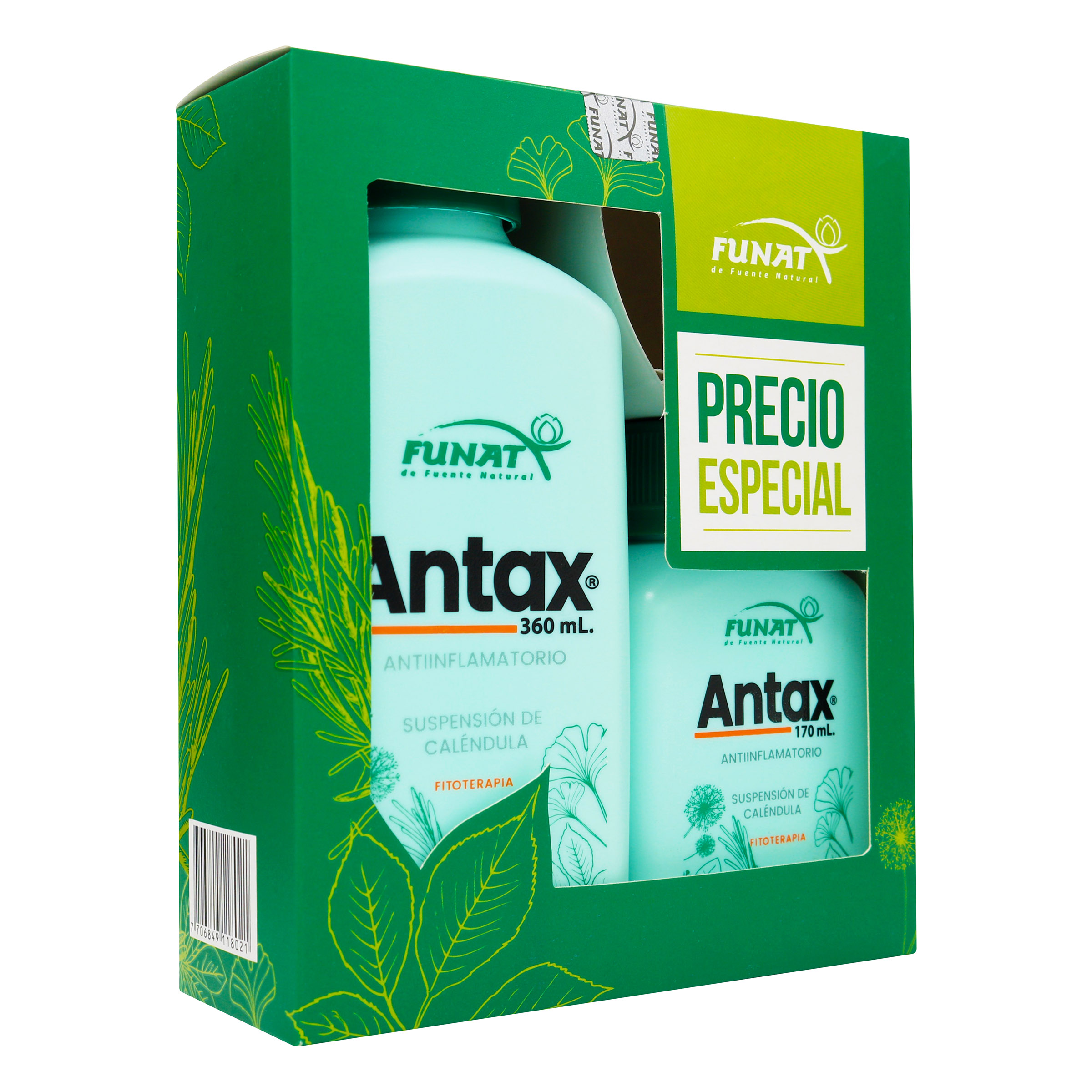 ANTAX Calendula suspensión 360 ml + 170 ml