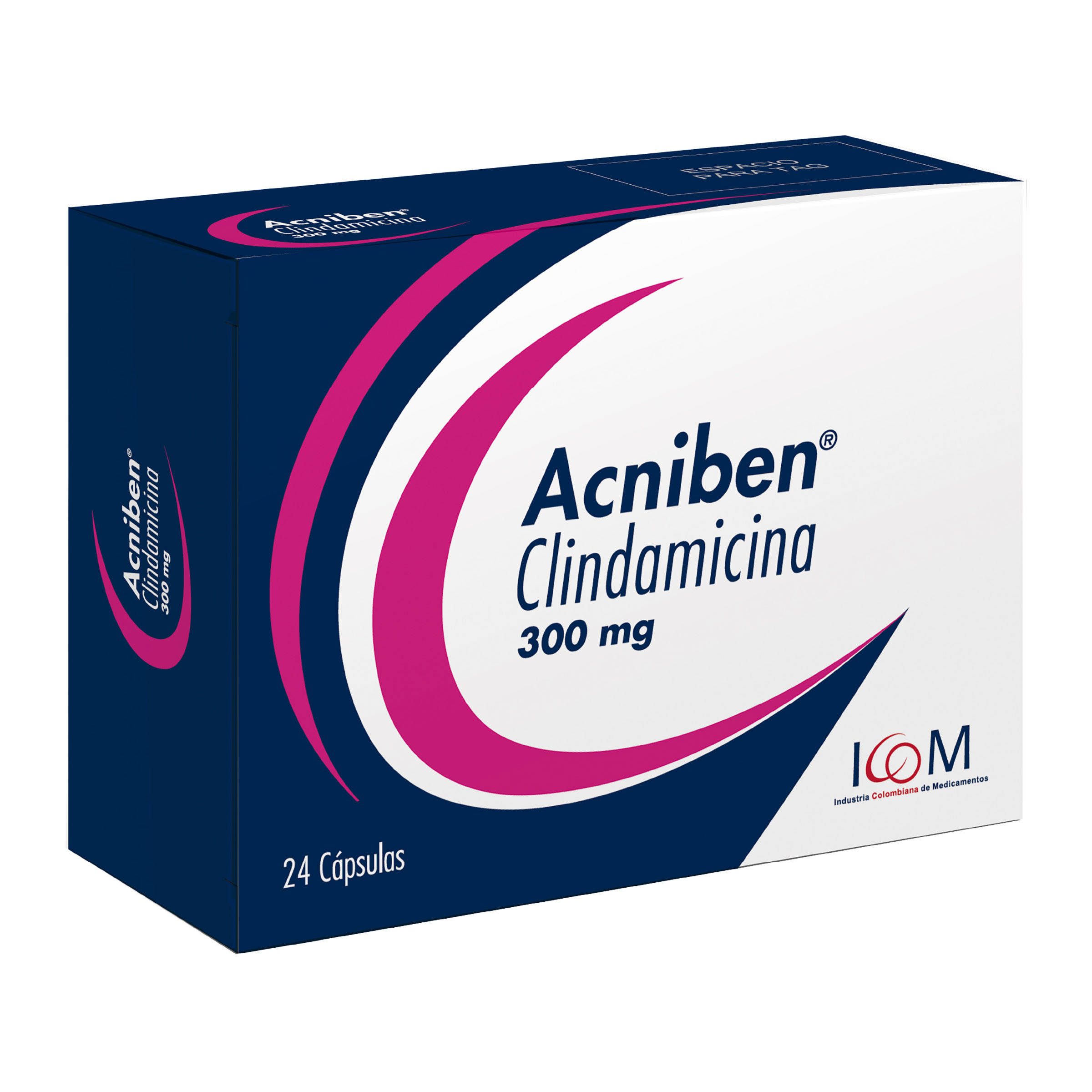 ACNIBEN 300 mg – 24 cápsulas Clindamicina (ICOM MQ RF)