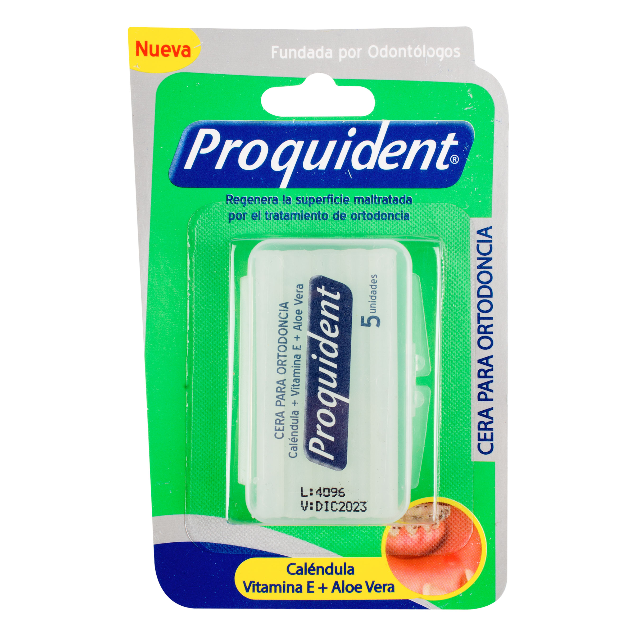 Cera ortodoncia ProQuident Calendula – 5 unidades