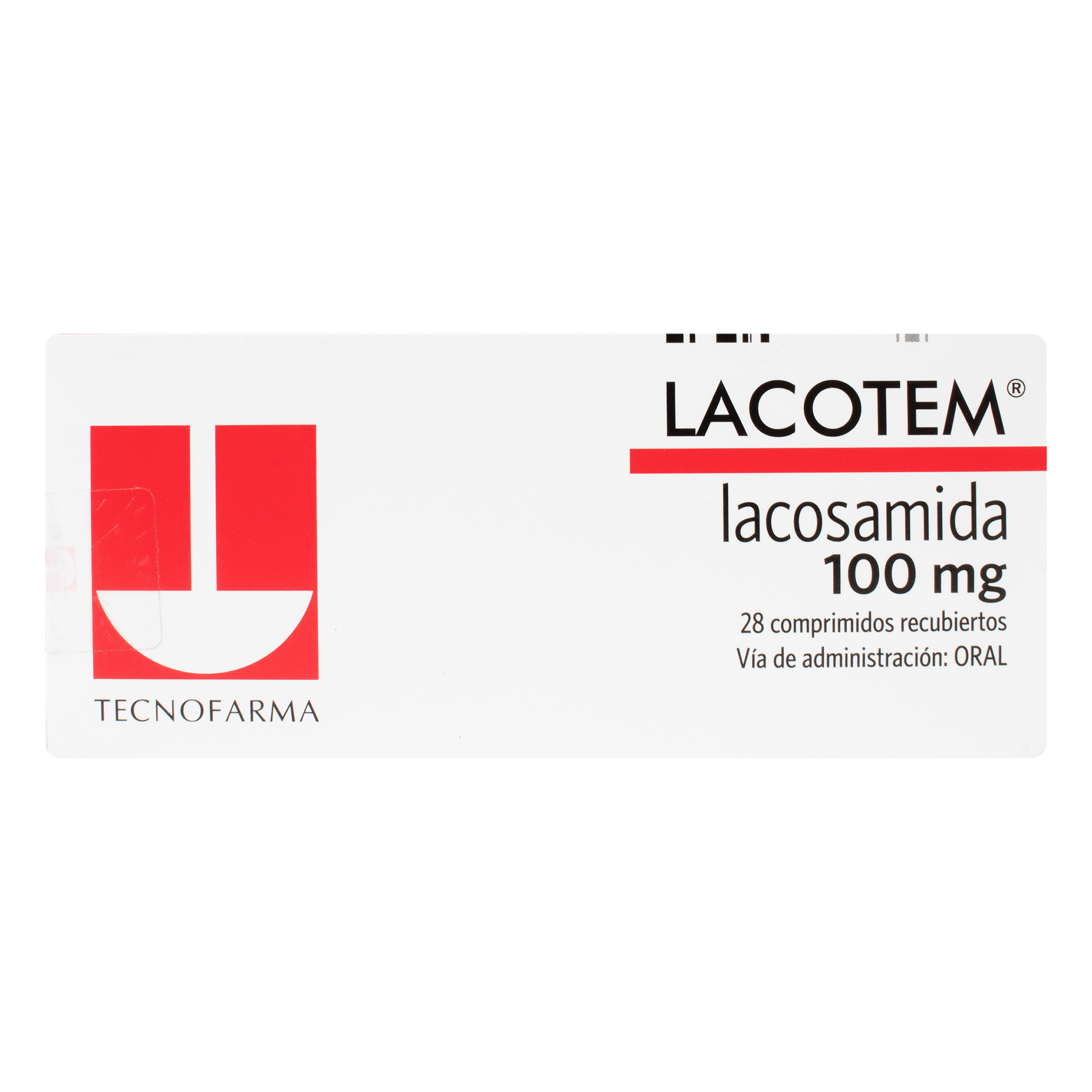 LACOTEM 100 mg – Lacosamida, 28 comprimidos TECNOFARMA