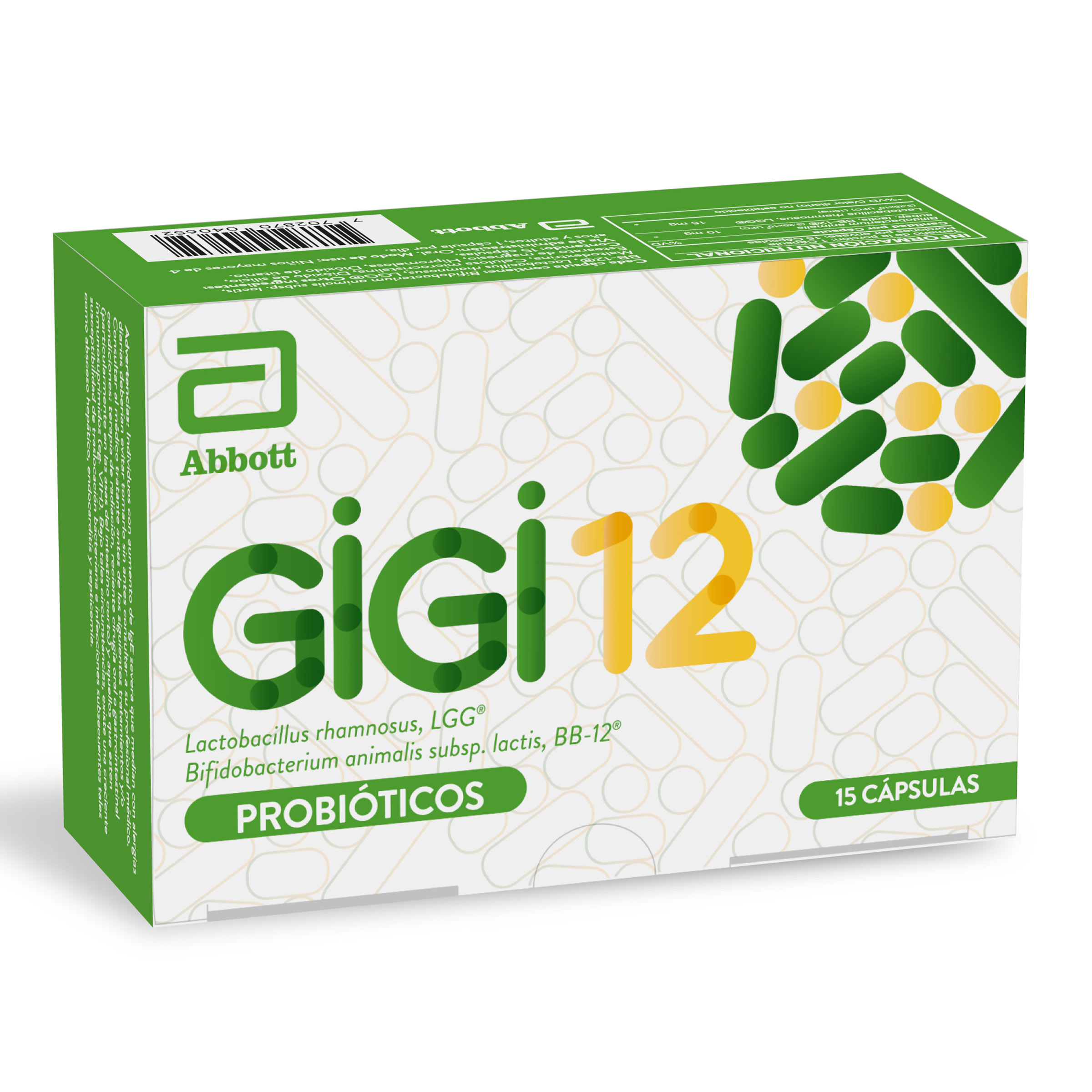 GIGI 12/15 cápsulas probióticas | Lafrancol