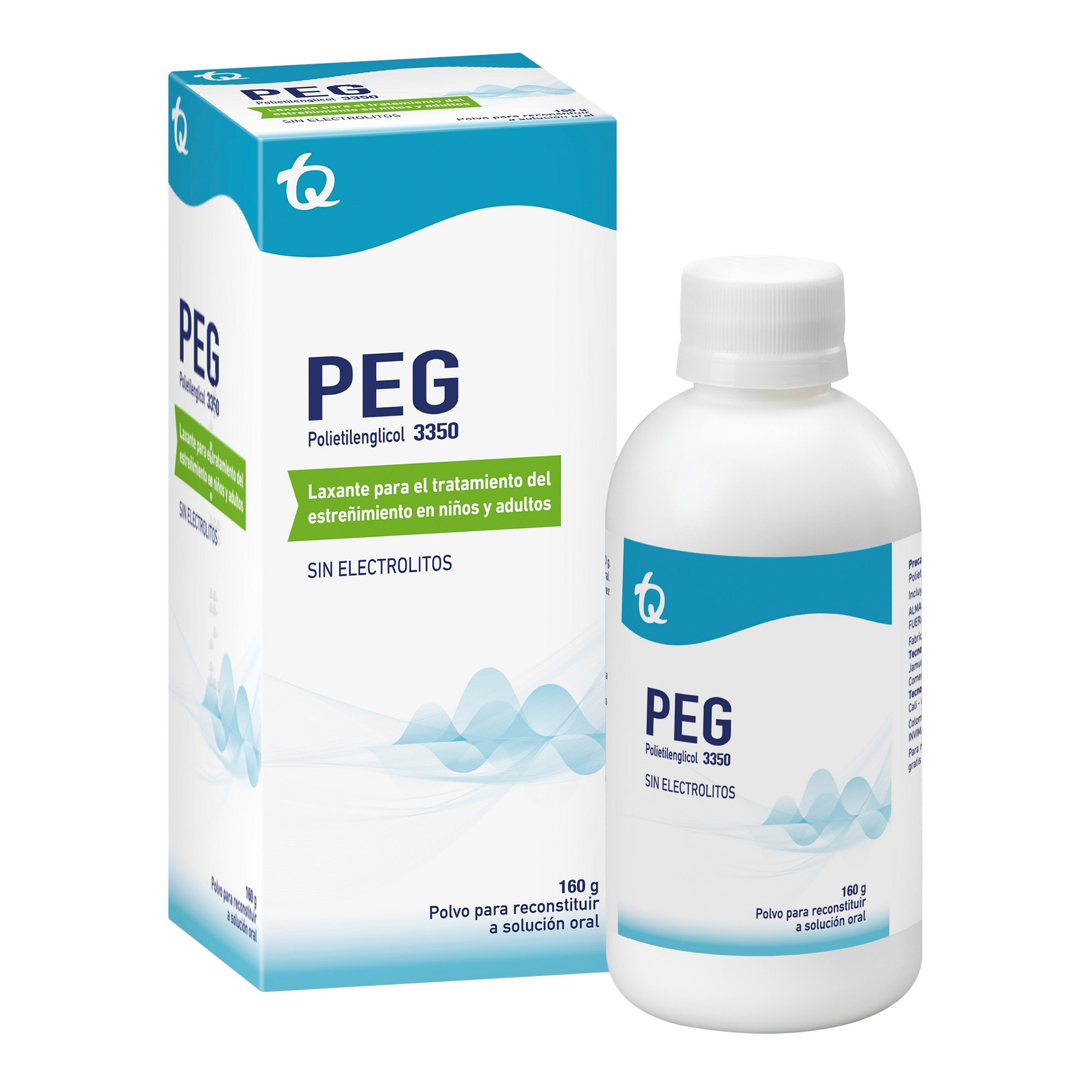 Polietilenglicol PEG-3350 suspensión 160 g