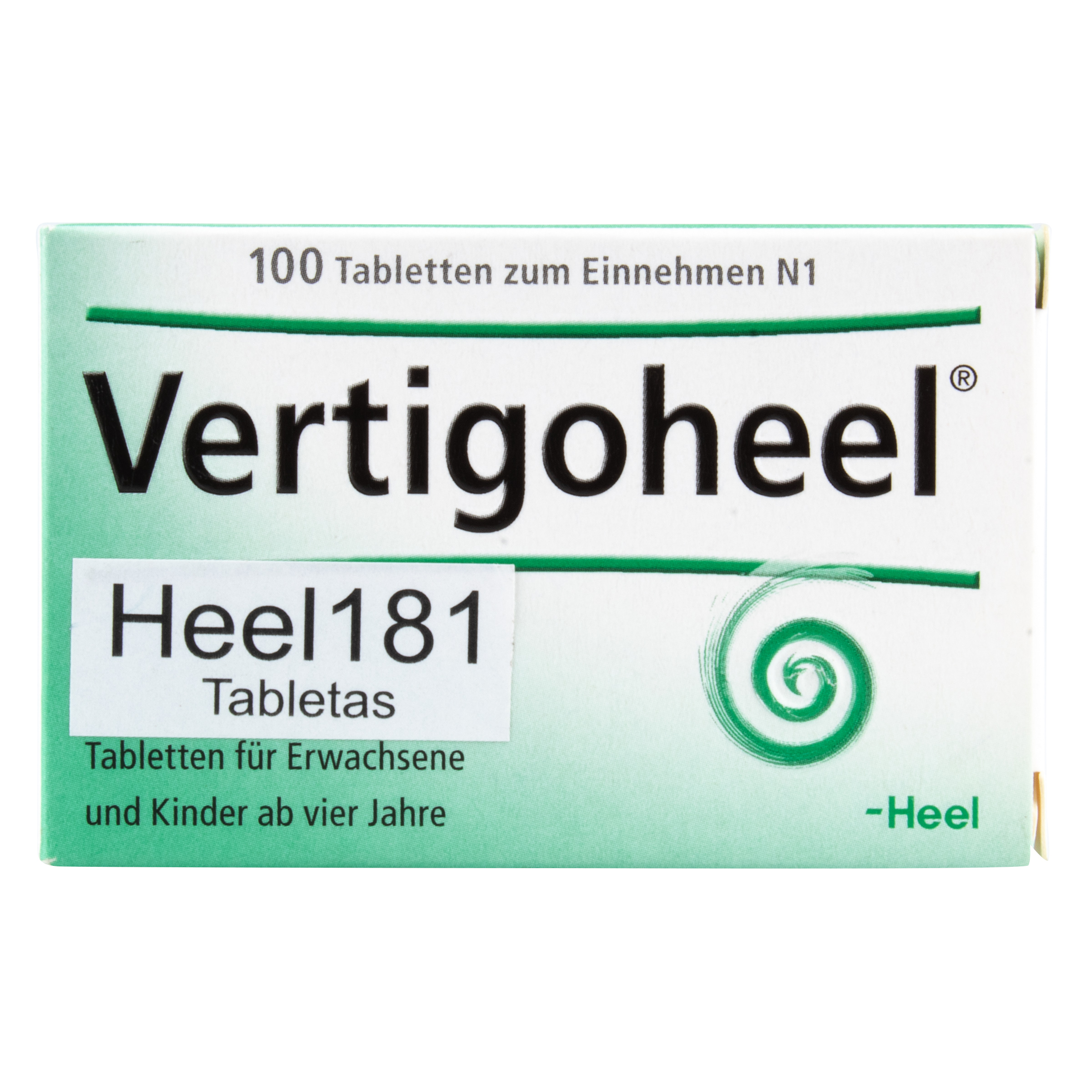 VertigoHeel 100 tabletas – Producto Natural