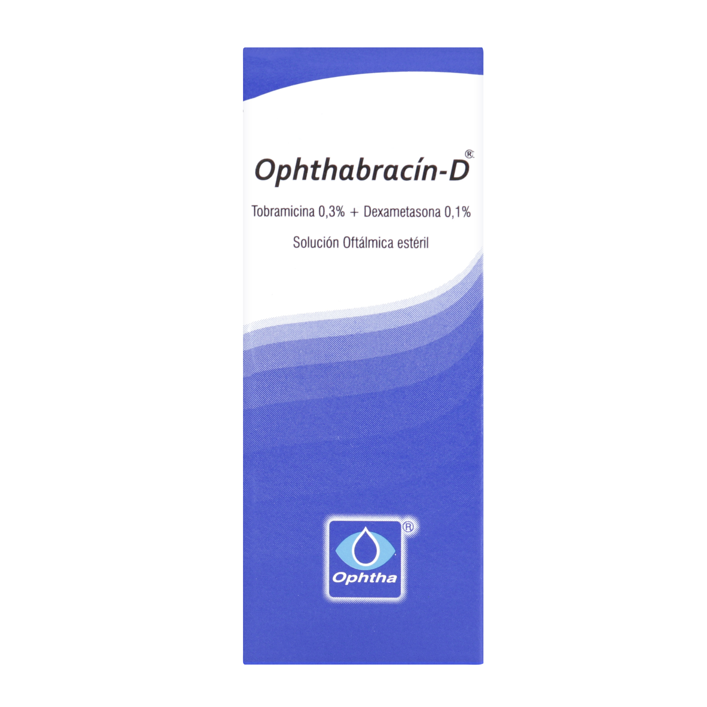 OPHTHABRACIN D GOTAS 5 ML – Tobramicina-Dexametasona