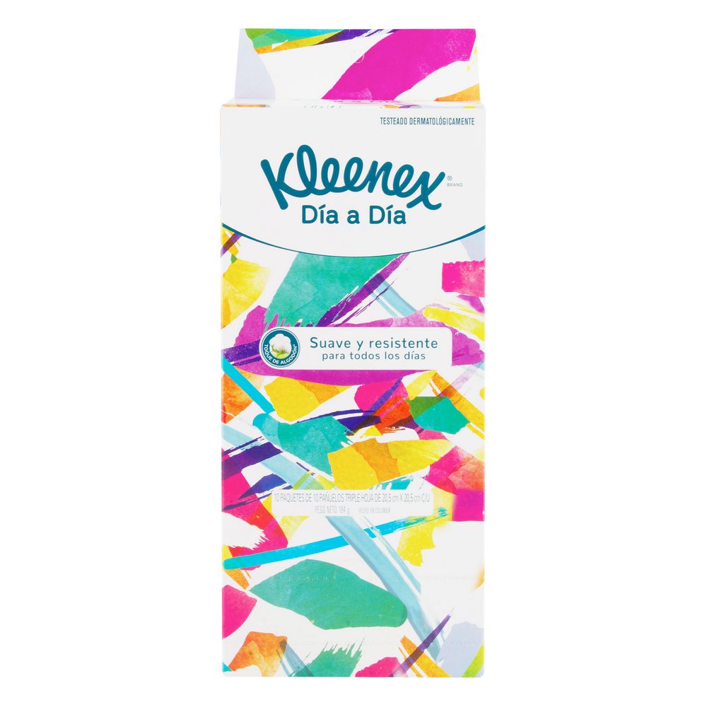 Panuelos Faciales Kleenex Bolsillo Display 10 u