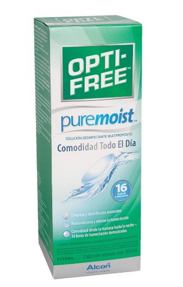 OptiFree PureMoist 300 ml – solución para lentes