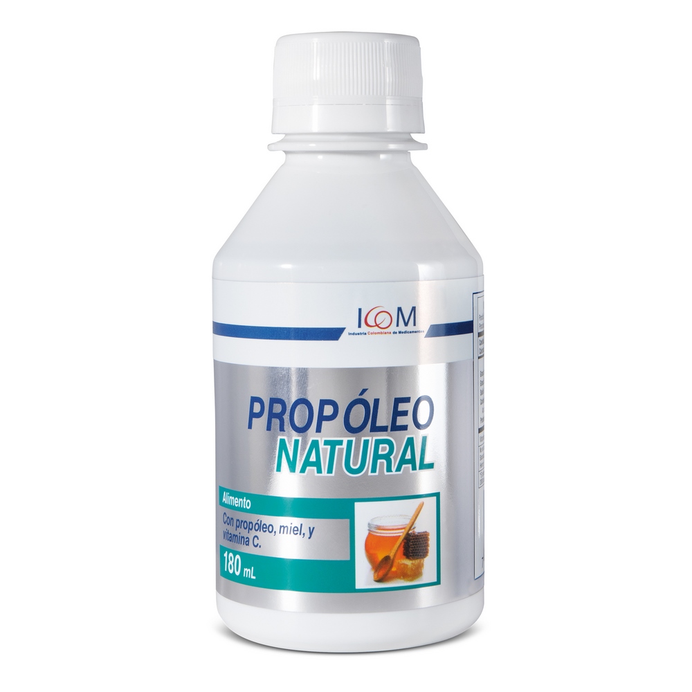 Propóleo natural 180 ml con vitamina C – ICOM