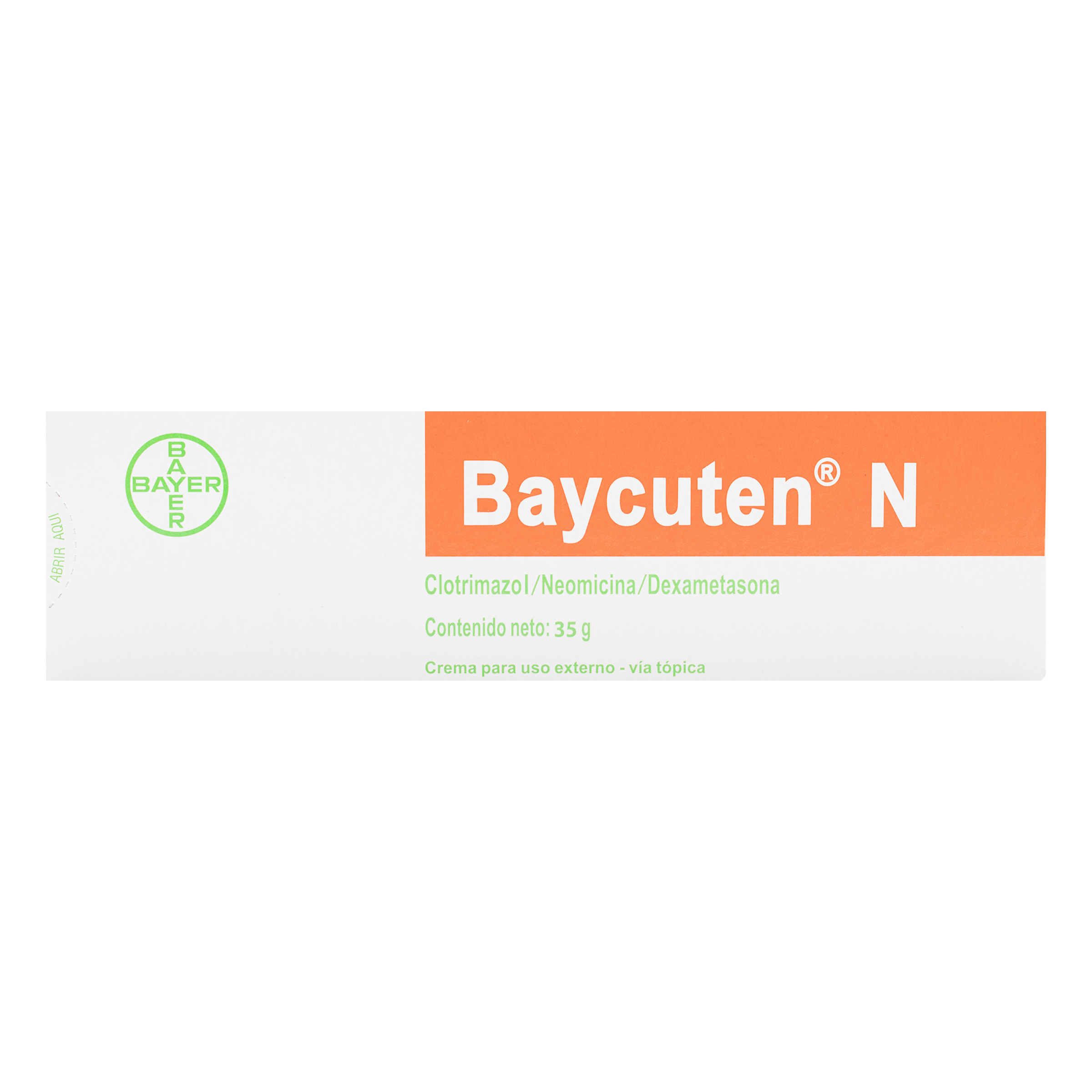 Baycuten N Crema 35 g – clotrimazol, dexametasona