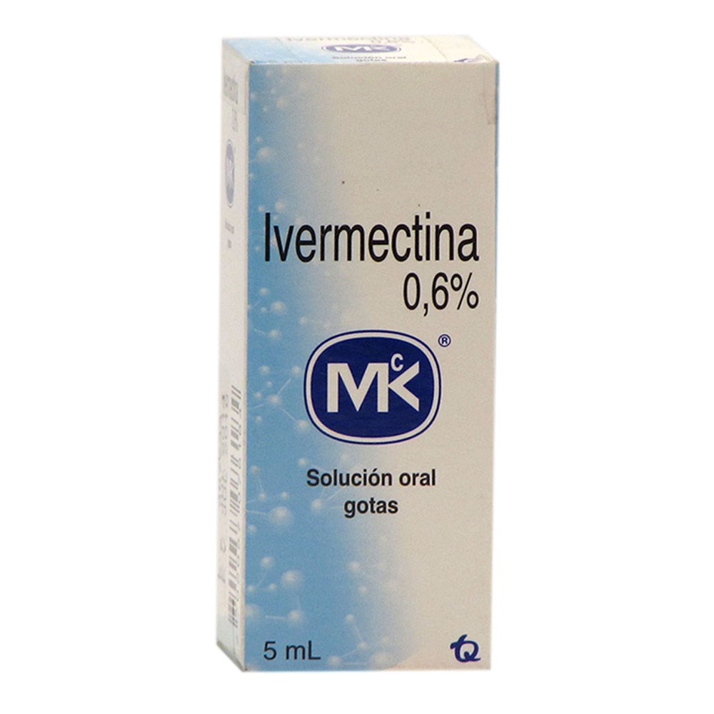 Ivermectina 0.6% solución oral 5 ml – Tecnoquímicas
