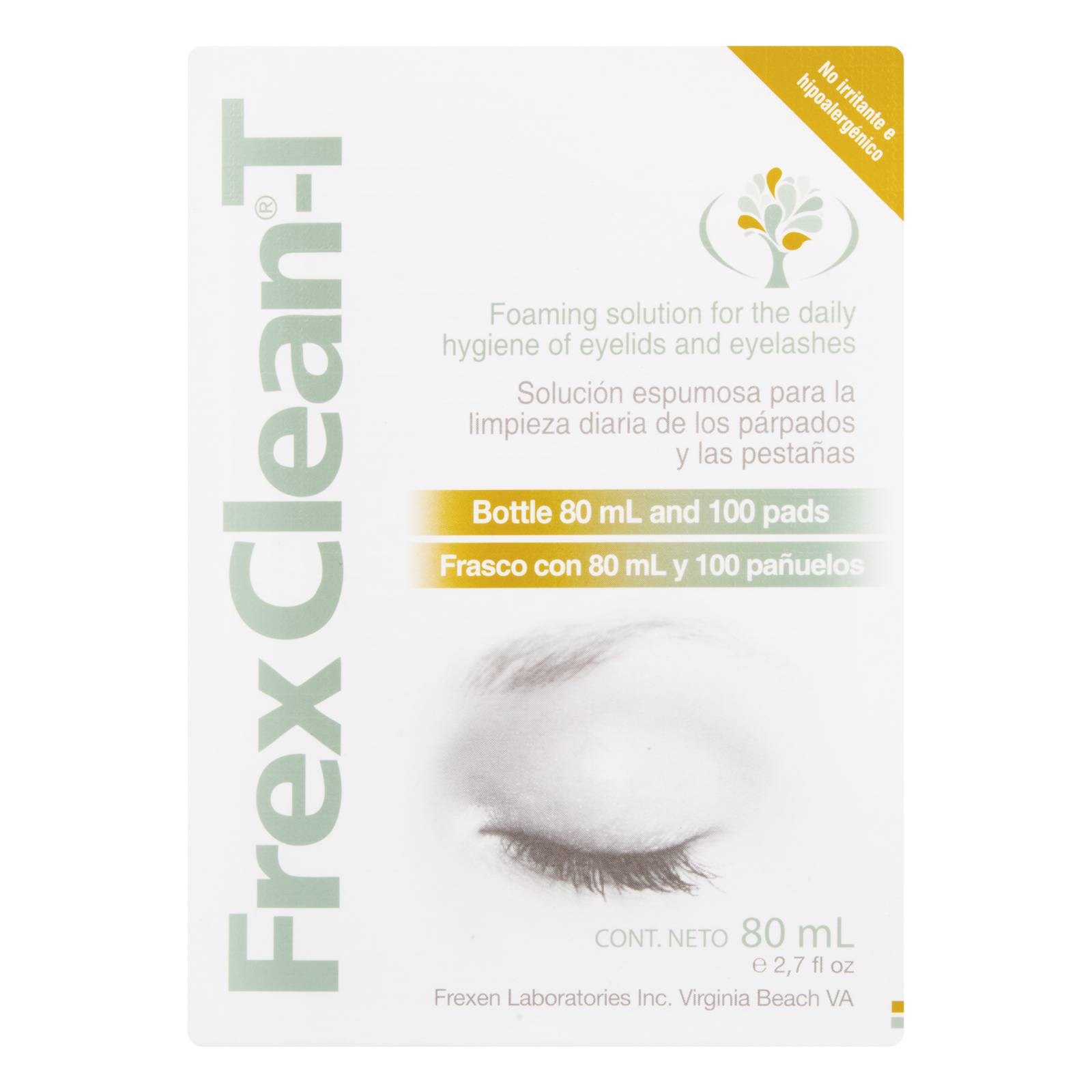 FREX CLEAN T 80 ml + 100 pañuelos - producto natural