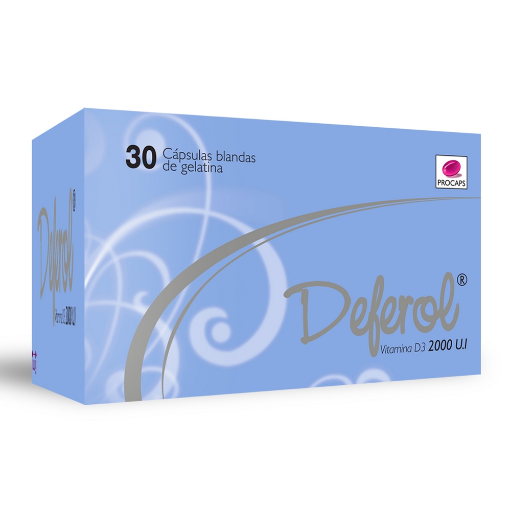 Deferol 2000 UI – Vitamina D 30 cápsulas