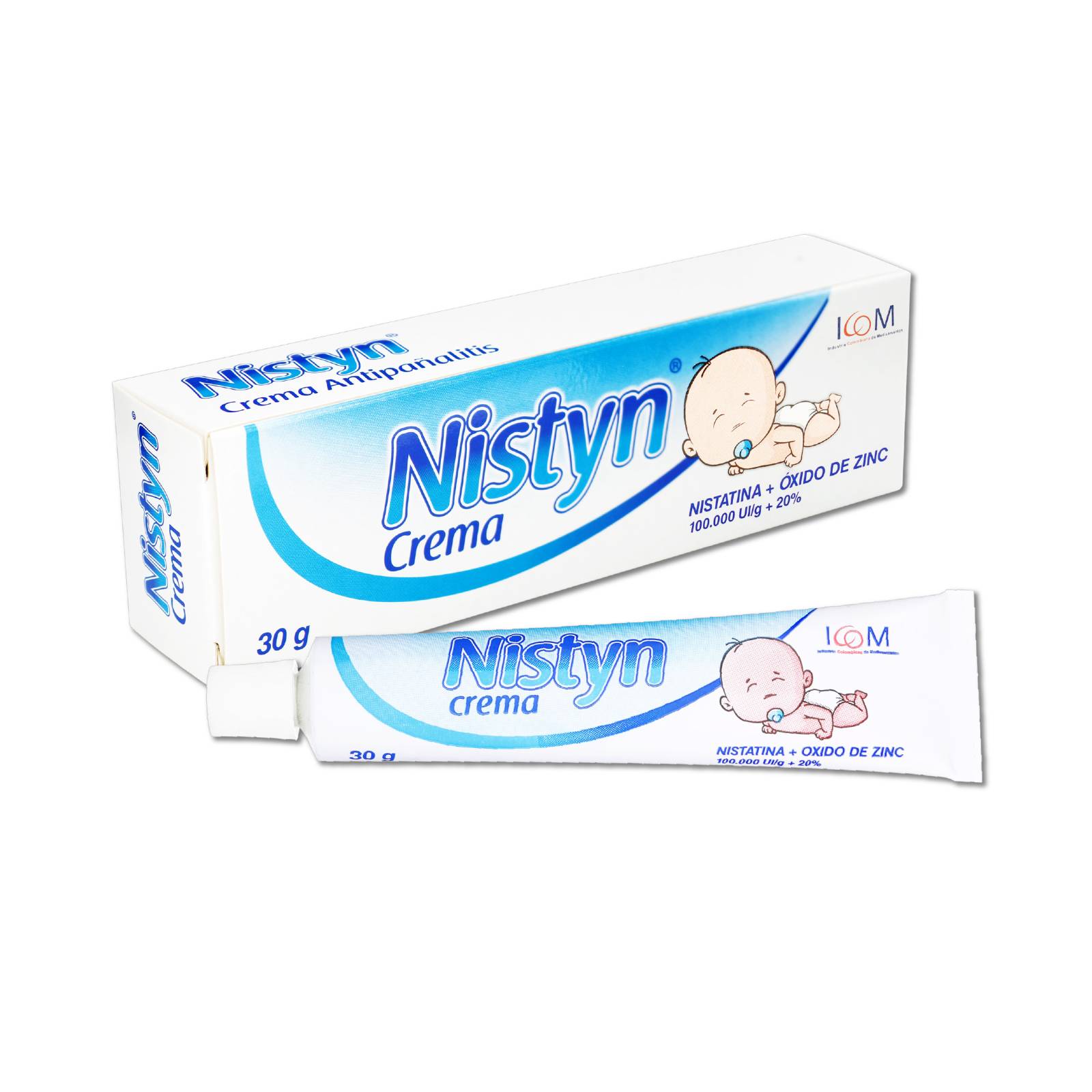 Nistyn Crema 30 g – Nistatina, Antimicótico