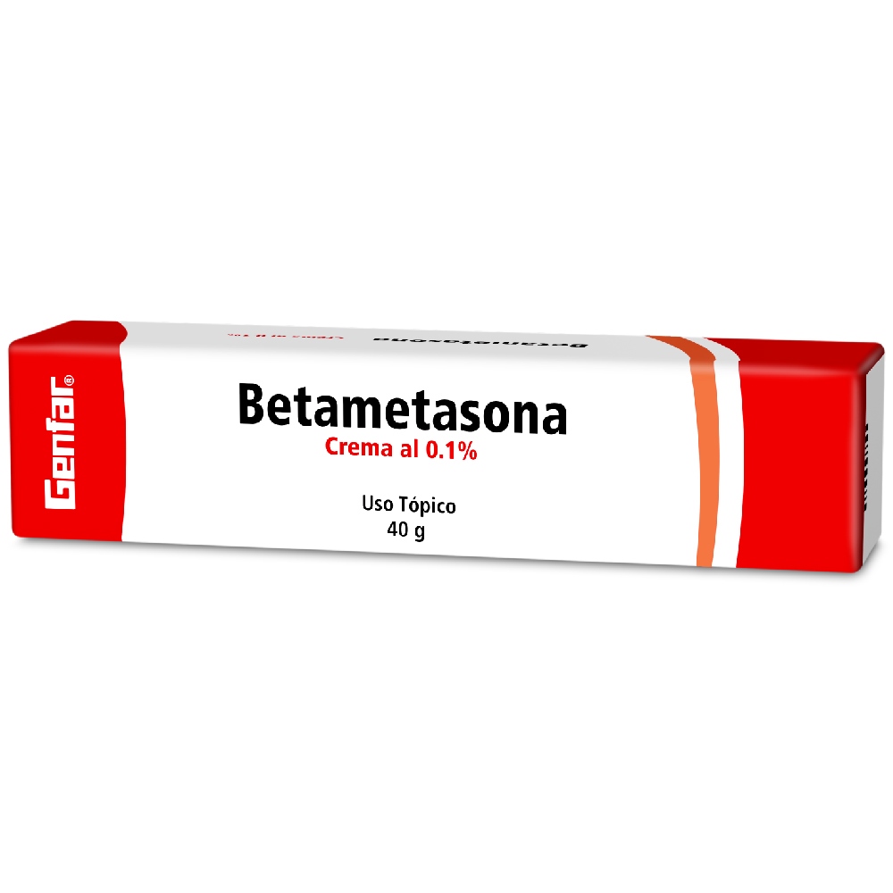 Betametasona 0.1% crema 40 g Genfar