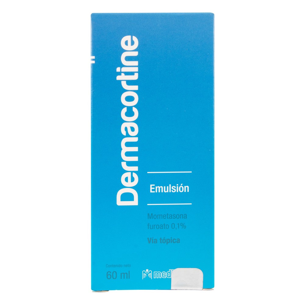 DERMACORTINE 0.1% Emulsión – Mometasona Furoato 60 ml