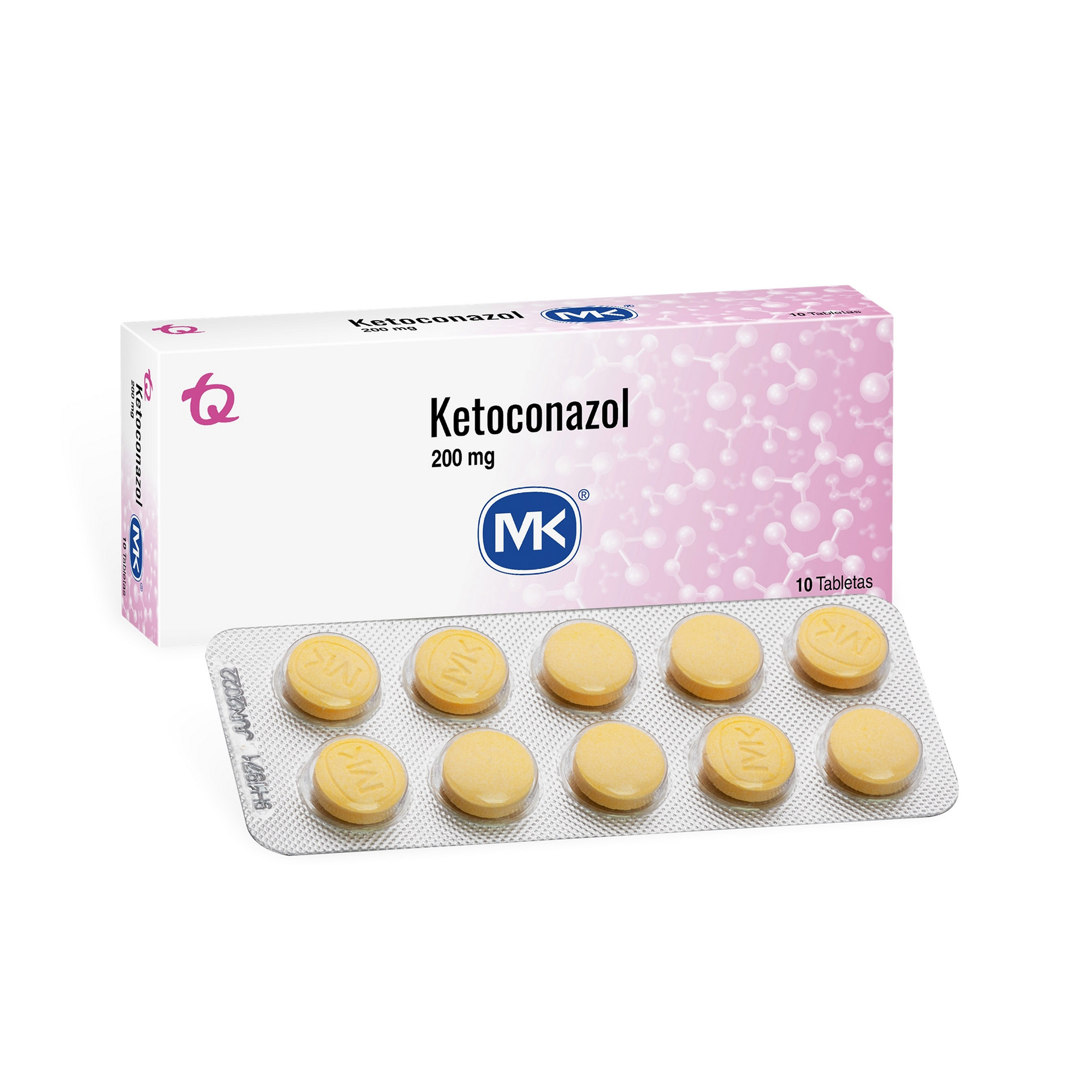 Ketoconazol 200 mg – 10 tabletas TECNOQUIMICAS