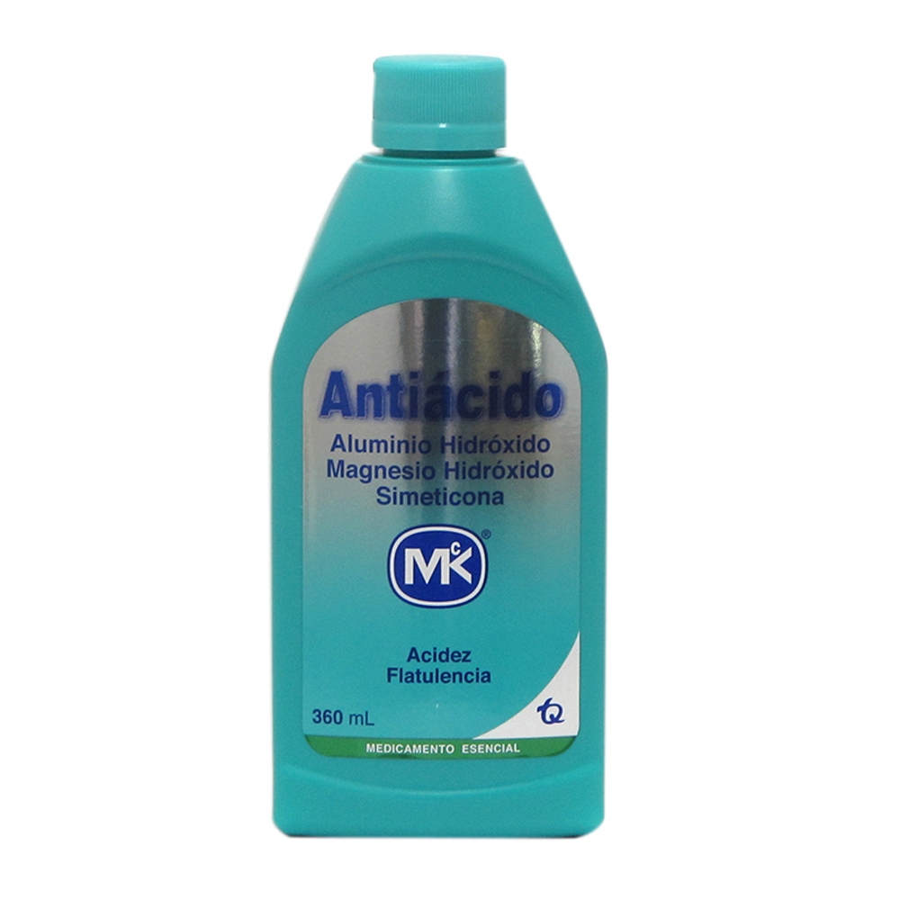 Hidróxido de aluminio con simeticona 360 ml TECNOQUIMICAS