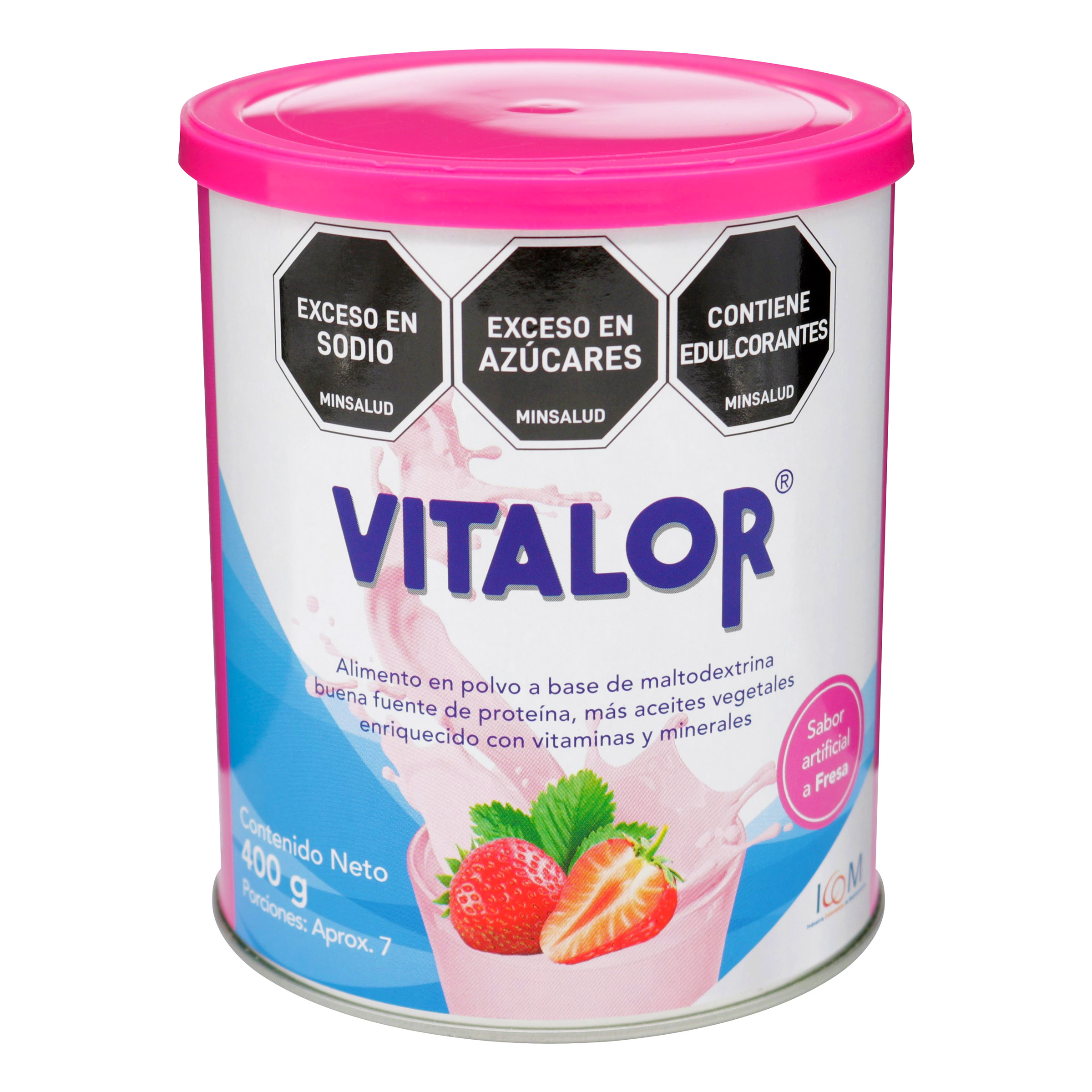 Vitalor Vitaminas Fresa 400 g