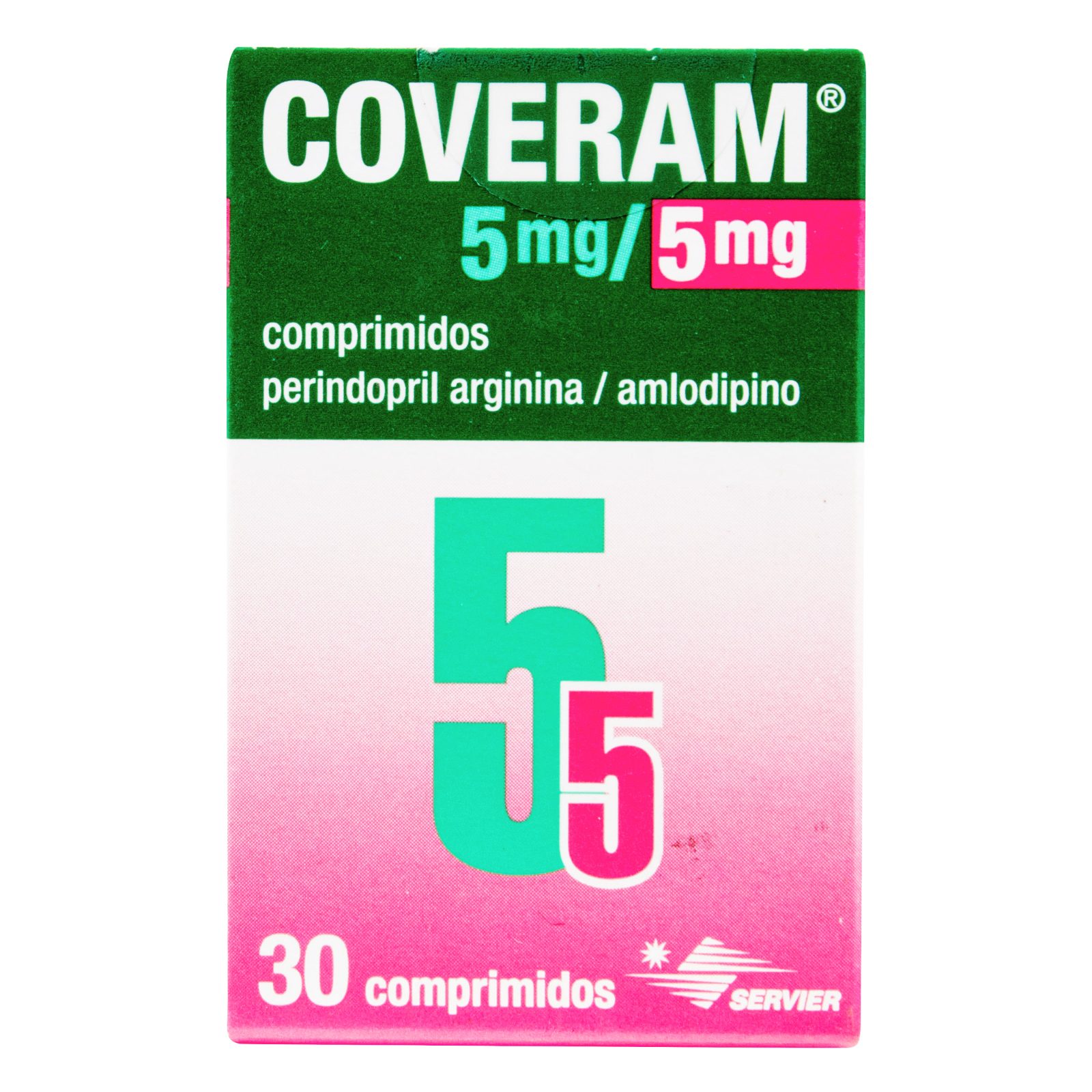 Coveram 5/5 mg - 30 comprimidos