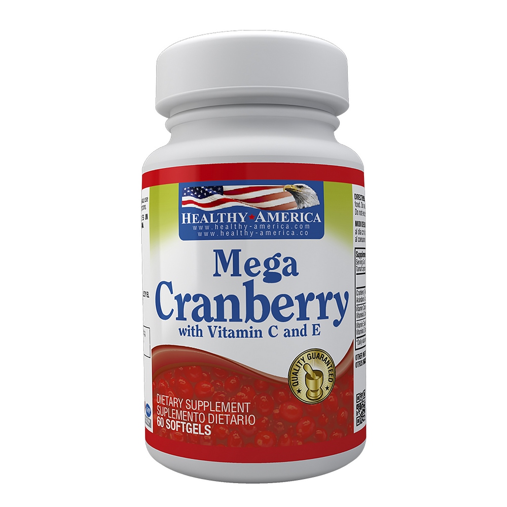 Mega Cranberry 60 Softgels – Arándano y Betacaroteno