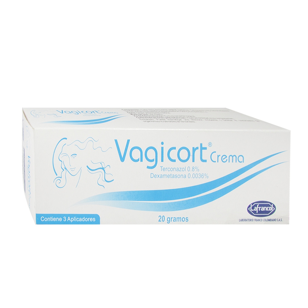 Vagicort crema vaginal 20 g – Terconazol 3% + Dexametasona
