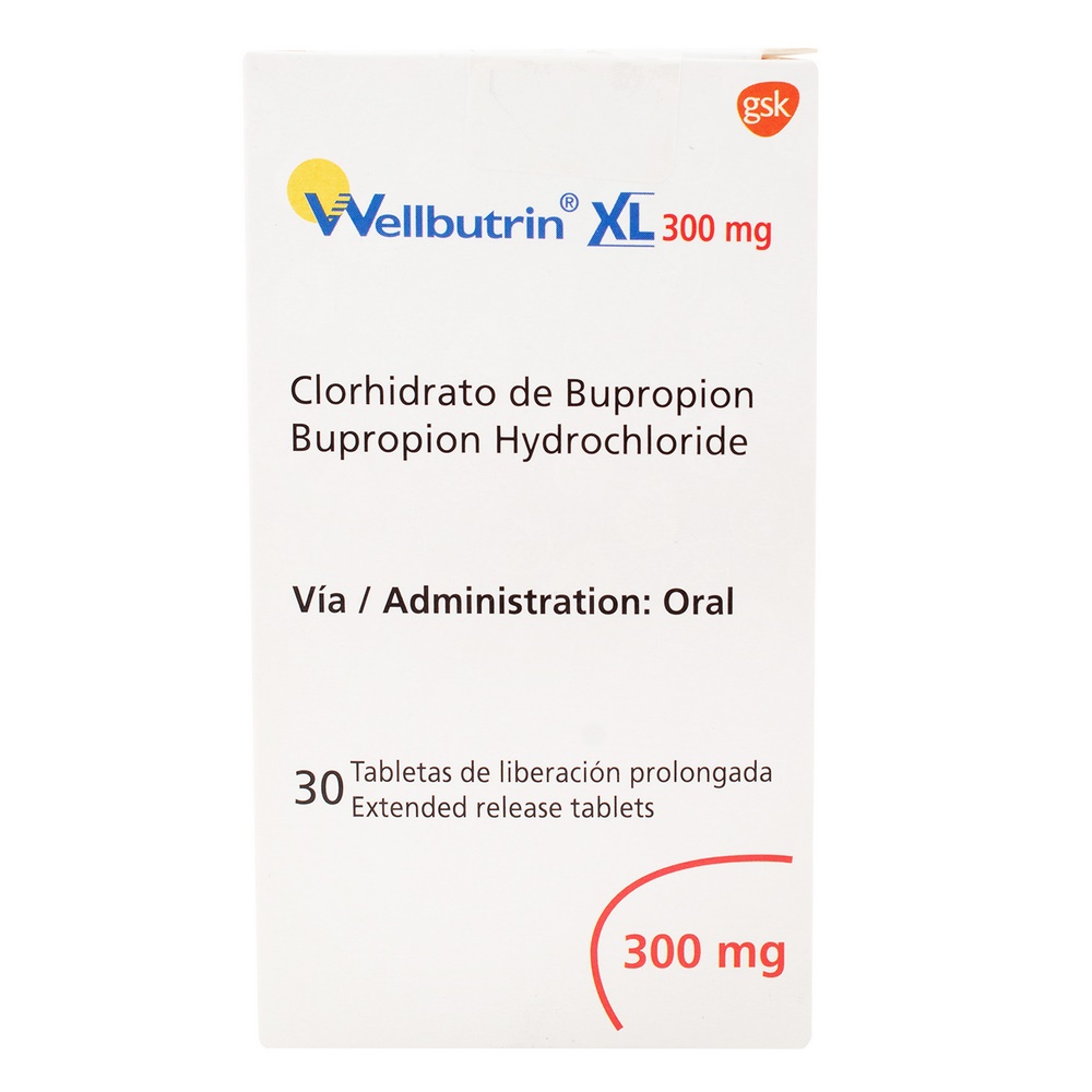 Wellbutrin XL 300 mg – 30 comprimidos Bupropión | GSK Colombia