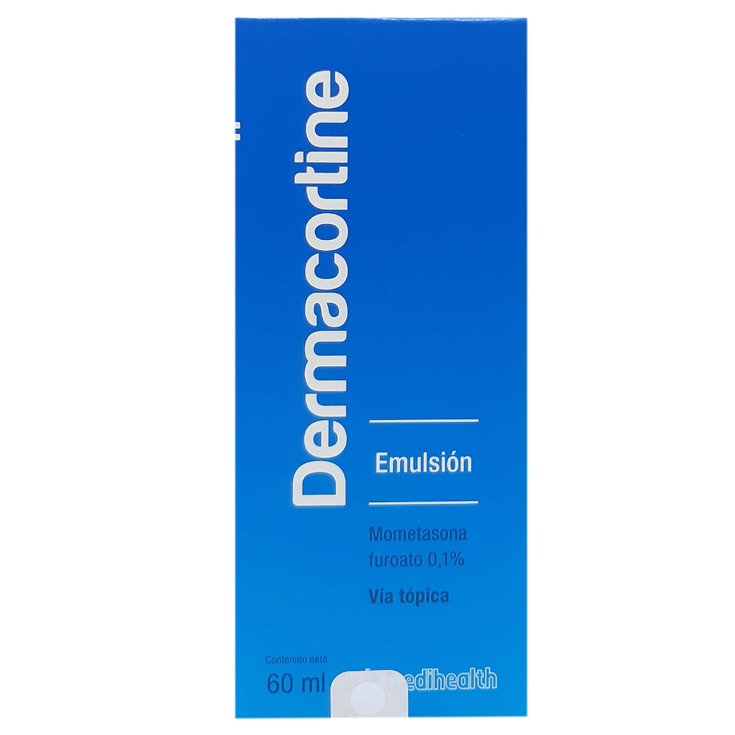 DERMACORTINE 0.1% Emulsión – Mometasona Furoato 60 ml